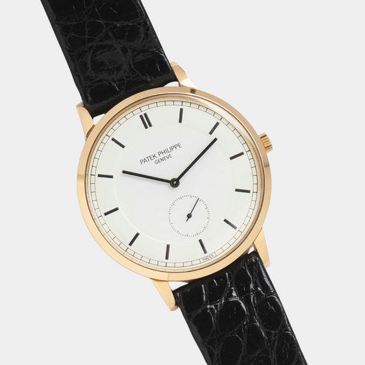 1990 Patek Philippe Calatrava 18K gold (Pouch / Papers / Misc)
