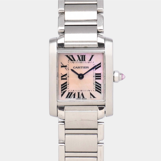 Cartier Tank Francaise "Mother of Pearl"