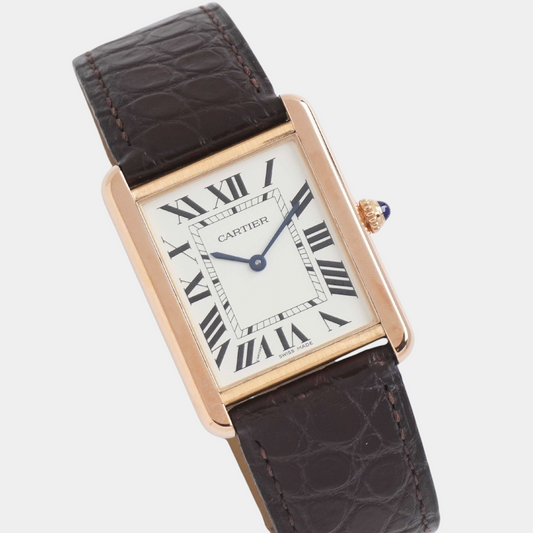 2017 Cartier Tank Solo Large 18K Gold (Box / Card)