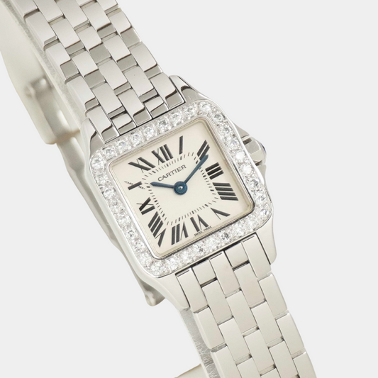 Cartier Santos Demoiselle "Aftermarket Diamonds" (Box / Misc.)