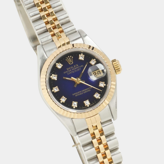 1988 Rolex Lady-Datejust "Blue Vignette" (Boxes / Misc.)