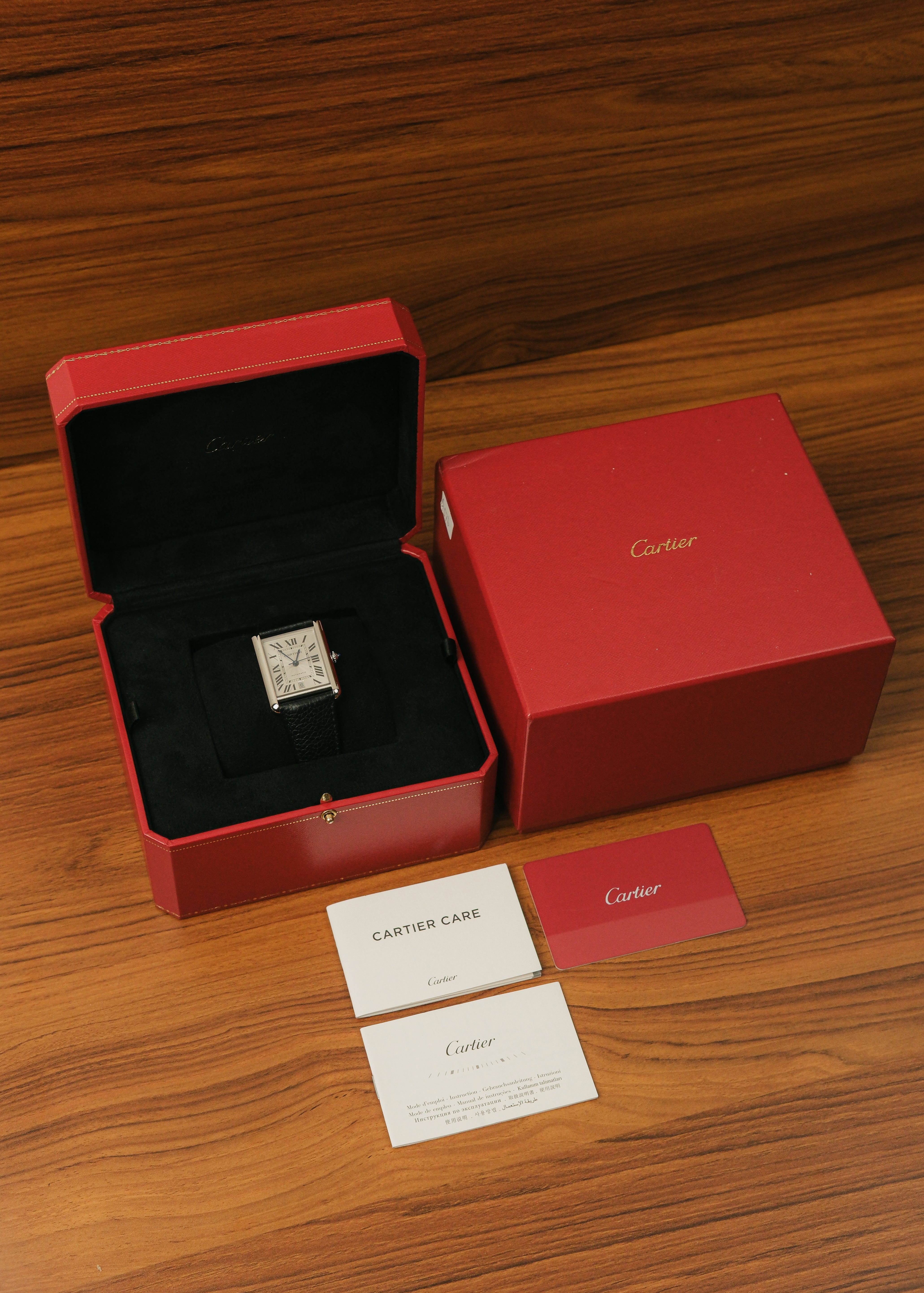 2023 Cartier Tank Must XL (Box & Papers)