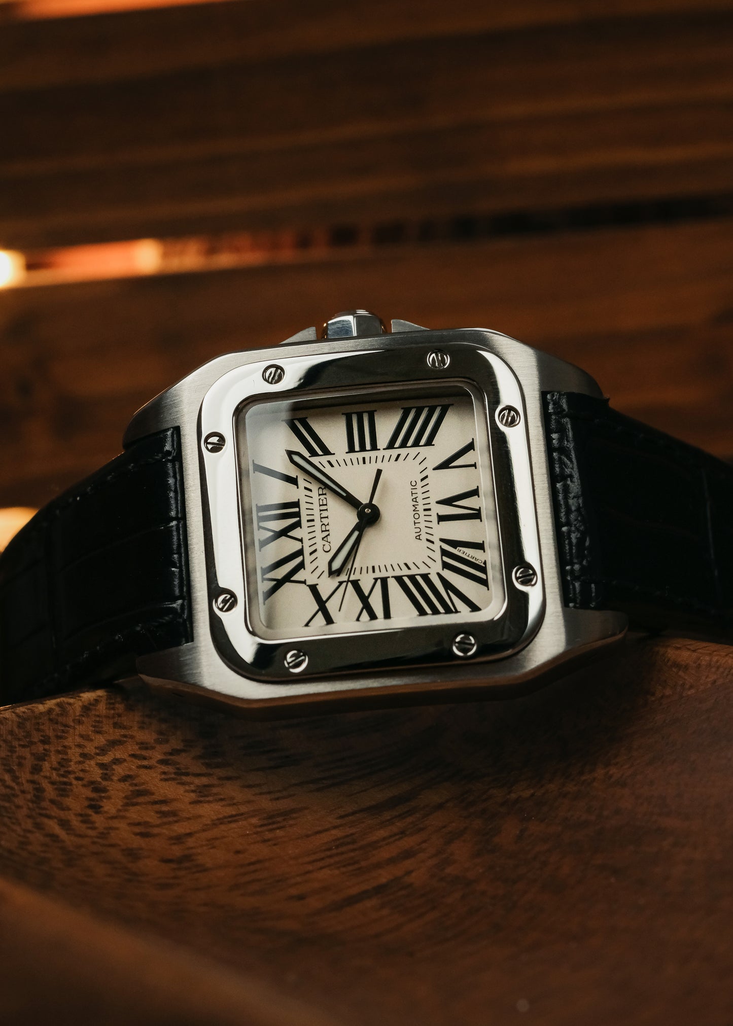 2023 Cartier Santos 100 (Box & Papers)