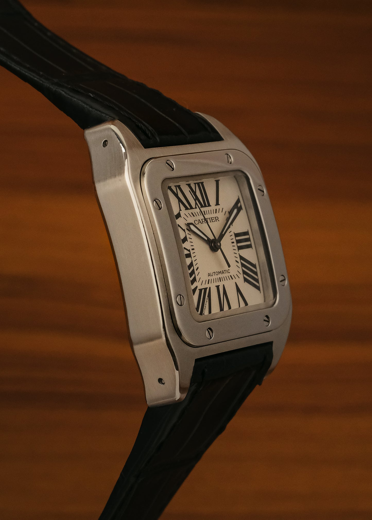 2023 Cartier Santos 100 (Box & Papers)