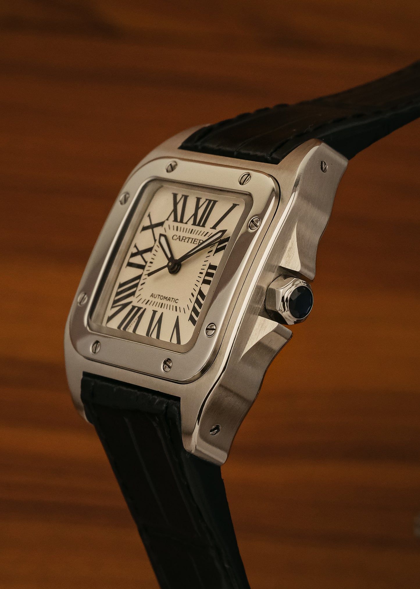 2023 Cartier Santos 100 (Box & Papers)