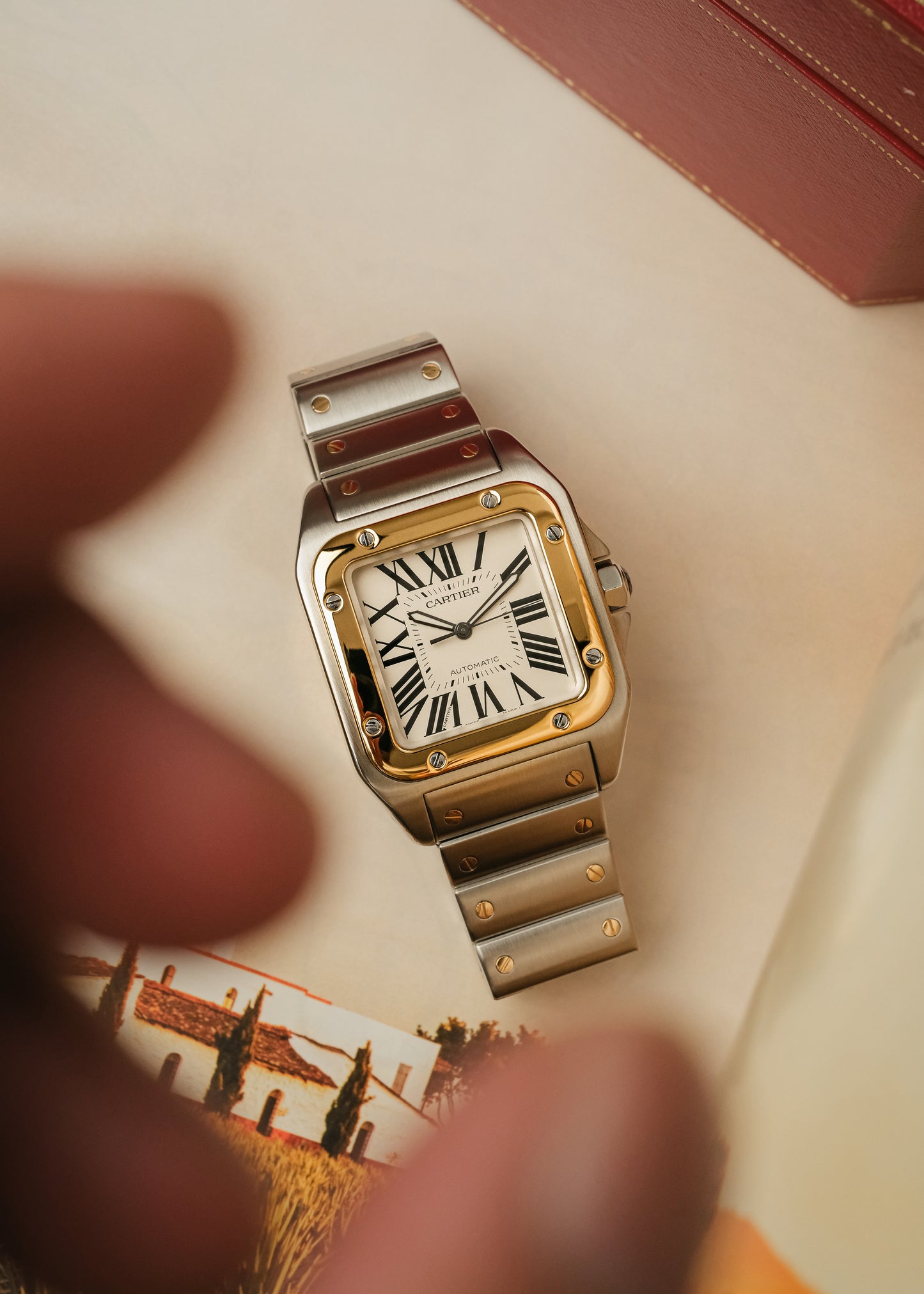2023 Cartier Santos 100 (Box & Papers)