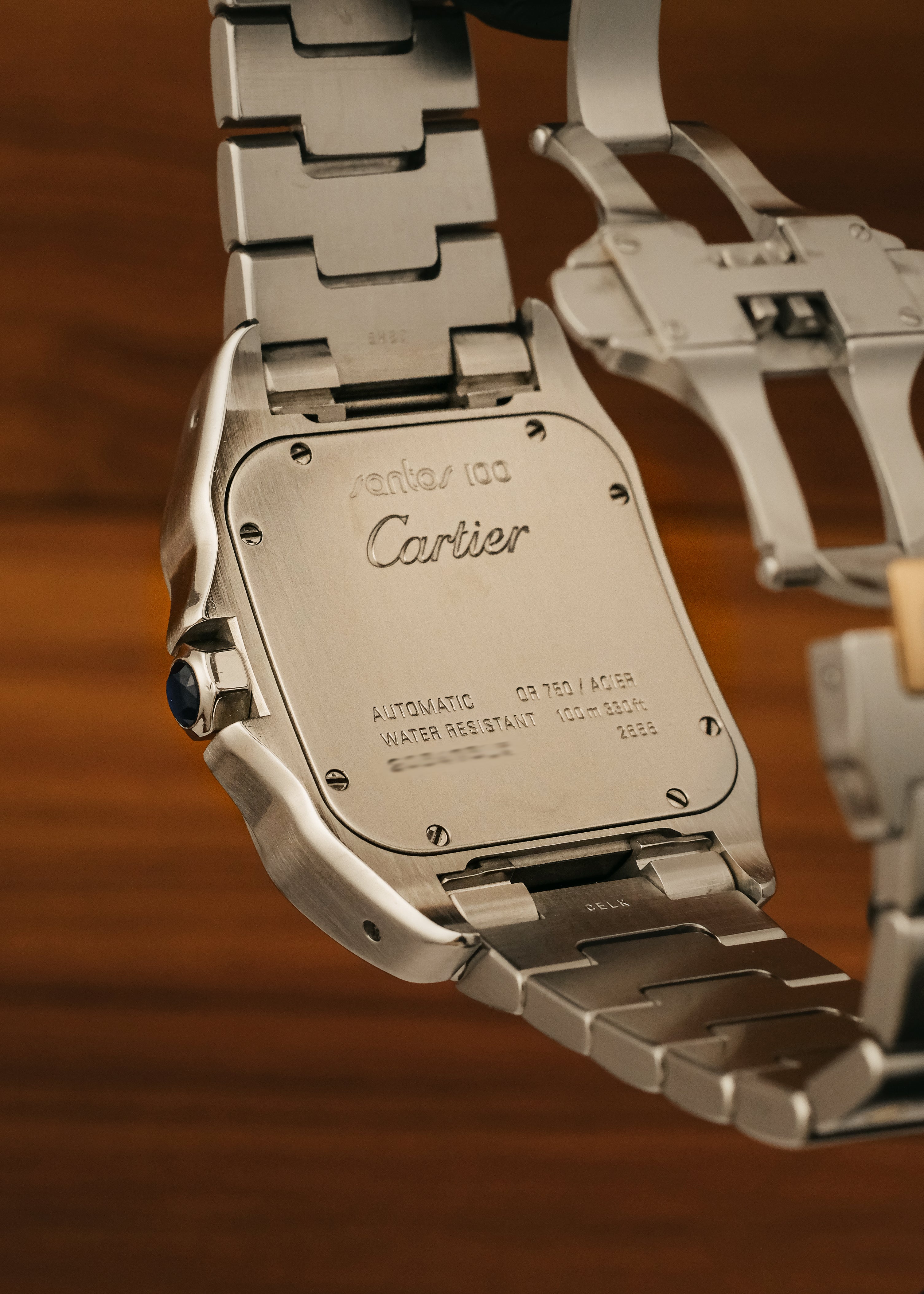 2023 Cartier Santos 100 (Box & Papers)