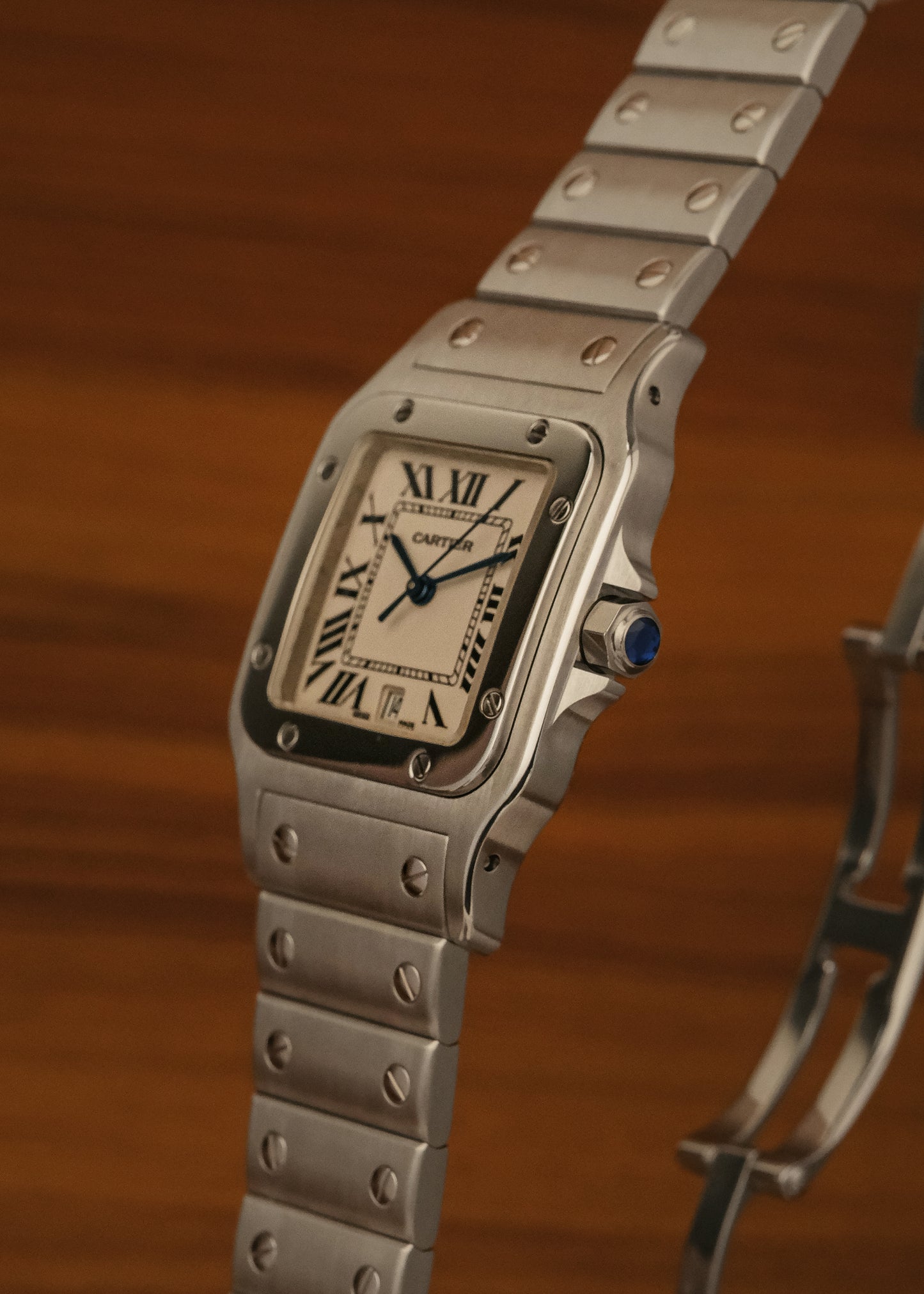 2000s Cartier Santos Galbee (Box)