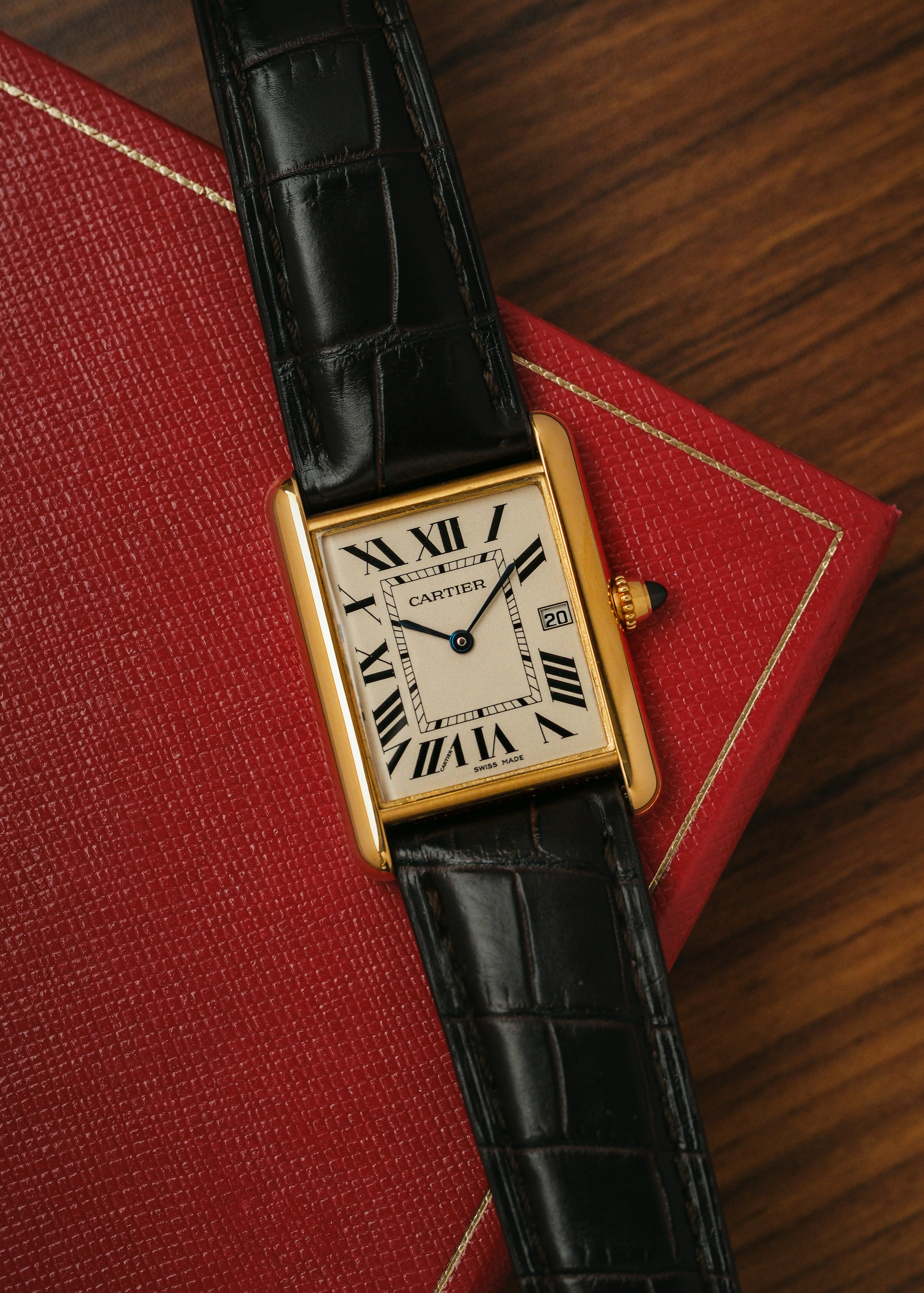 2011 Cartier Tank Louis 18K Gold (Box & Papers)