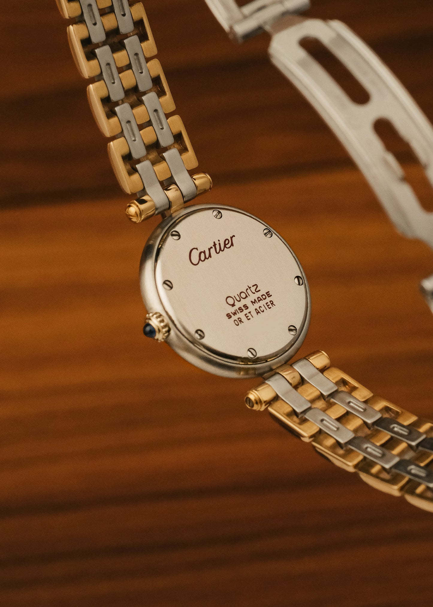 1990s Cartier Panthere Vendome "3-Row" (Box)