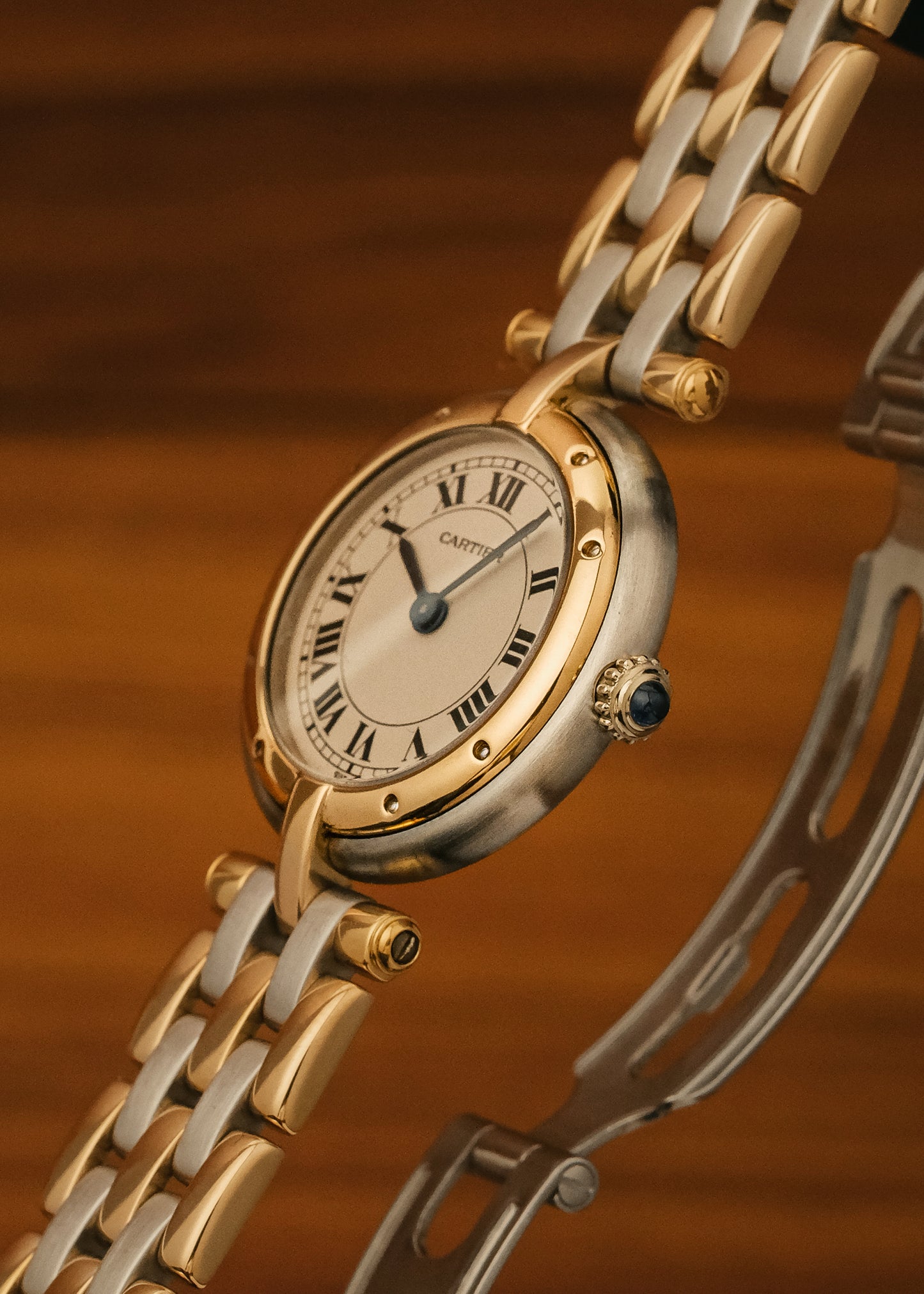 1990s Cartier Panthere Vendome "3-Row" (Box)