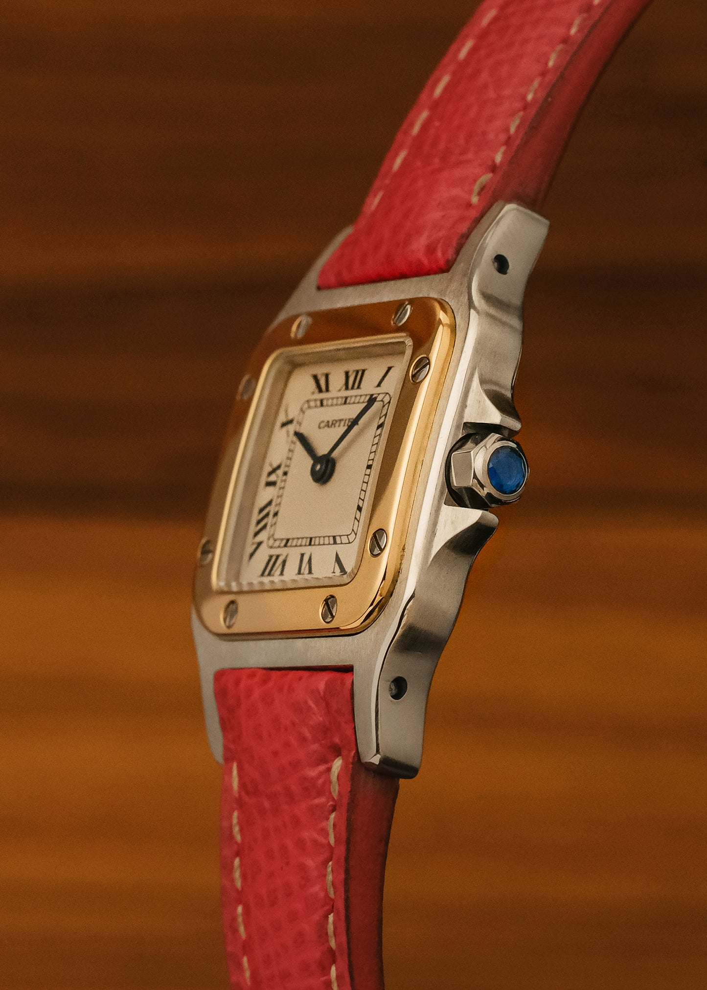 1990s Cartier Santos Galbee (Box)