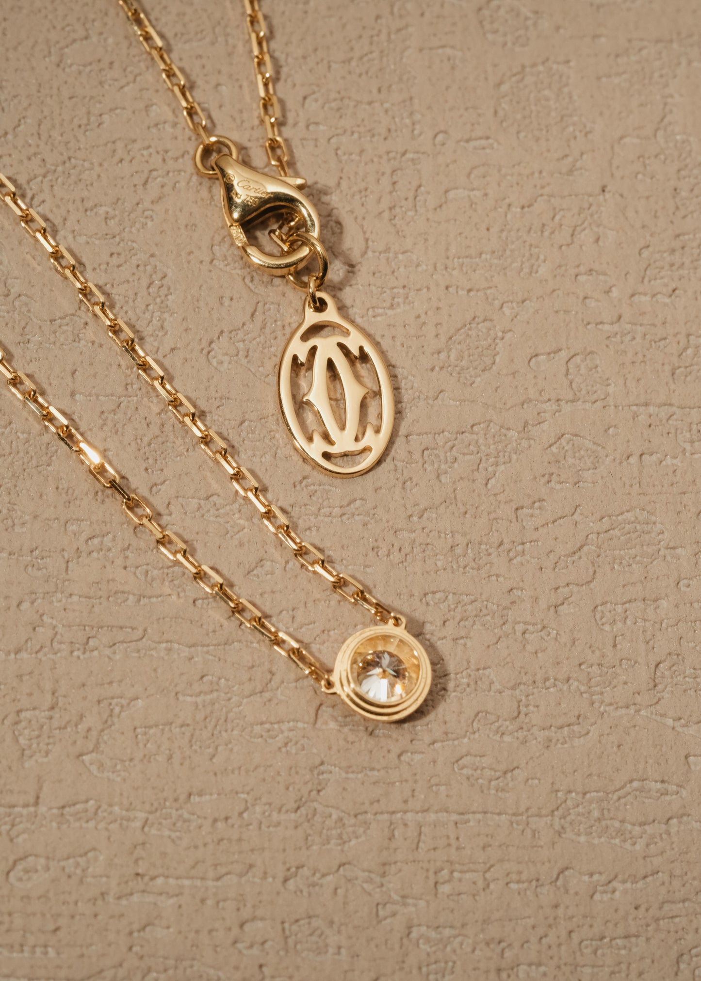 2024 Cartier Yellow Gold D'Amour Necklace, Large Model (Box & Papers)