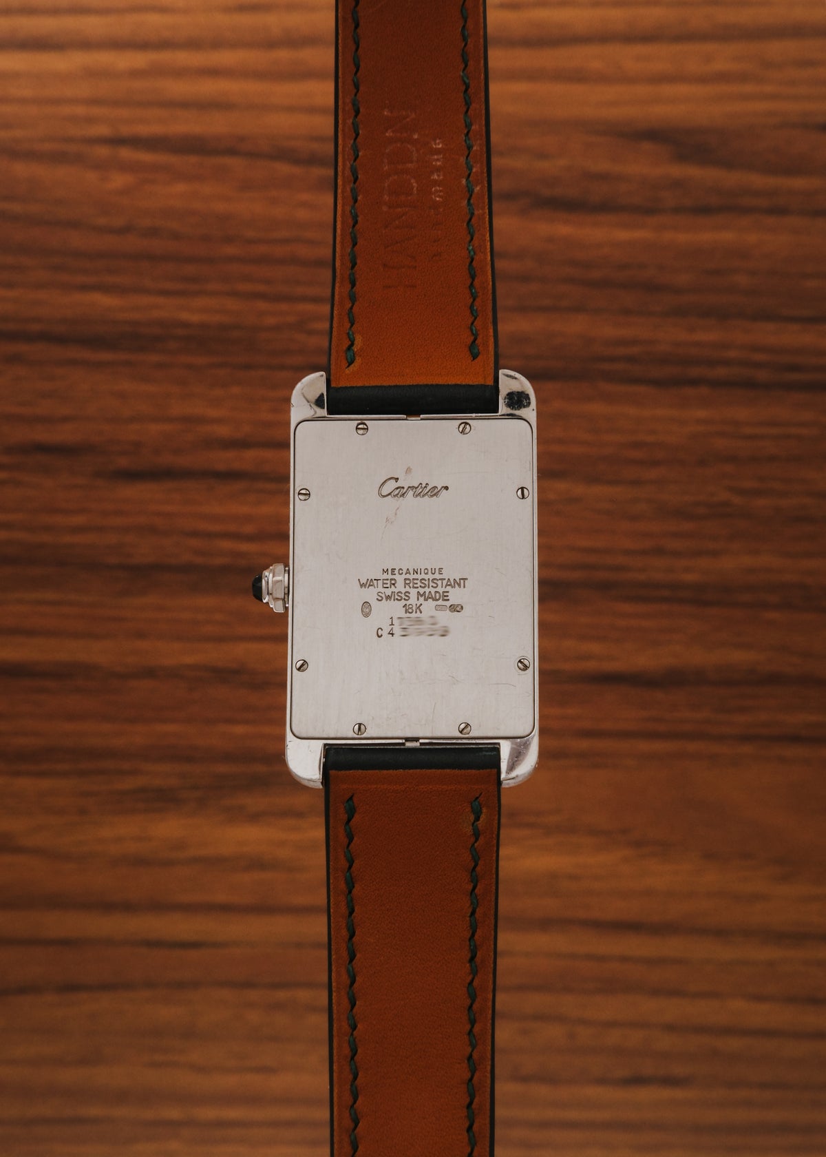 1990s Cartier Tank Americaine 18K Gold