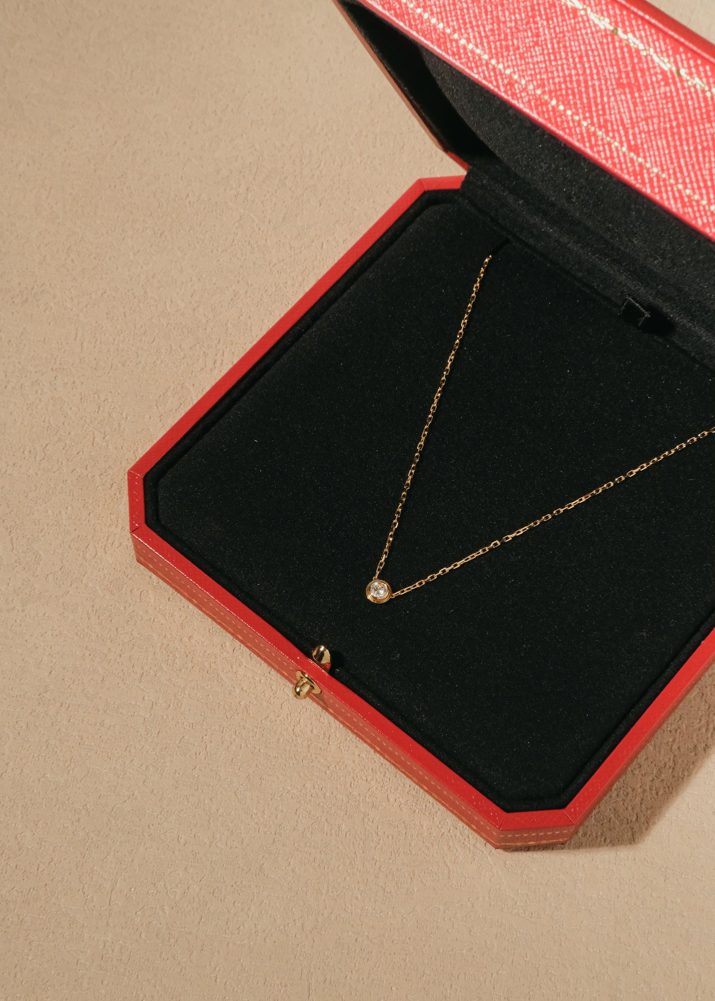 2024 Cartier Yellow Gold D'Amour Necklace, Large Model (Box & Papers)