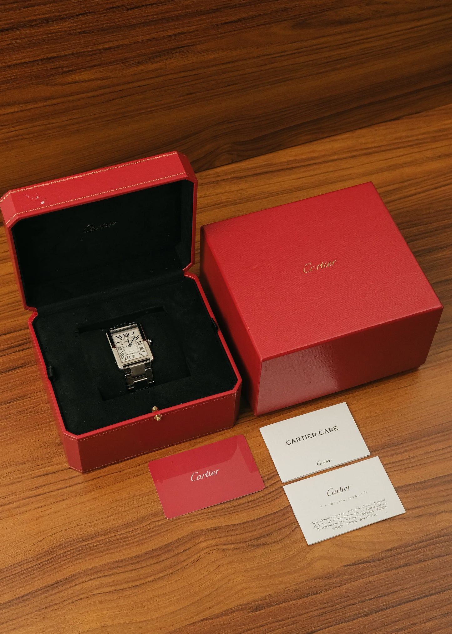 2023 Cartier Tank Solo XL (Box & Papers)
