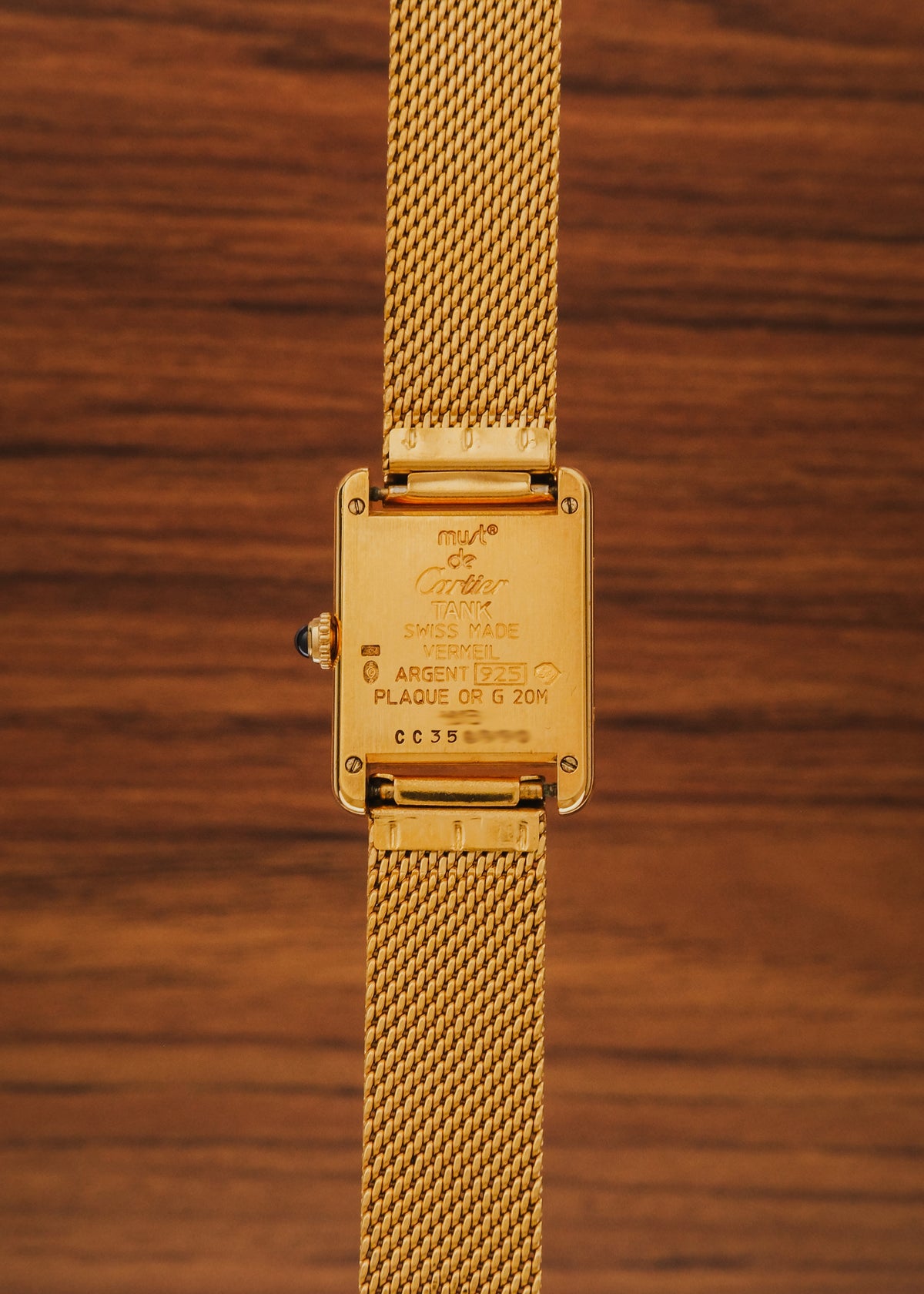 1990s Must de Cartier Tank