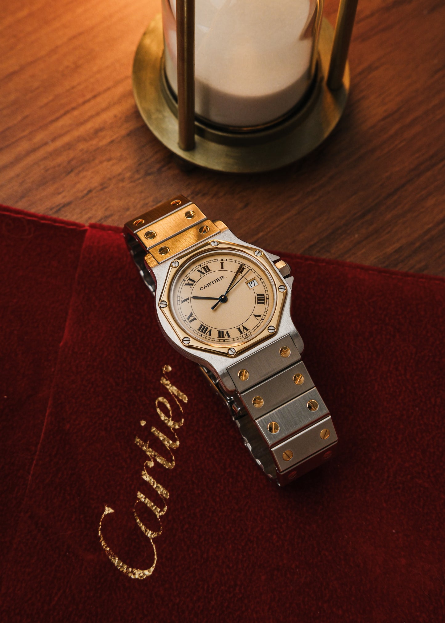 1990s Cartier Santos Octagon
