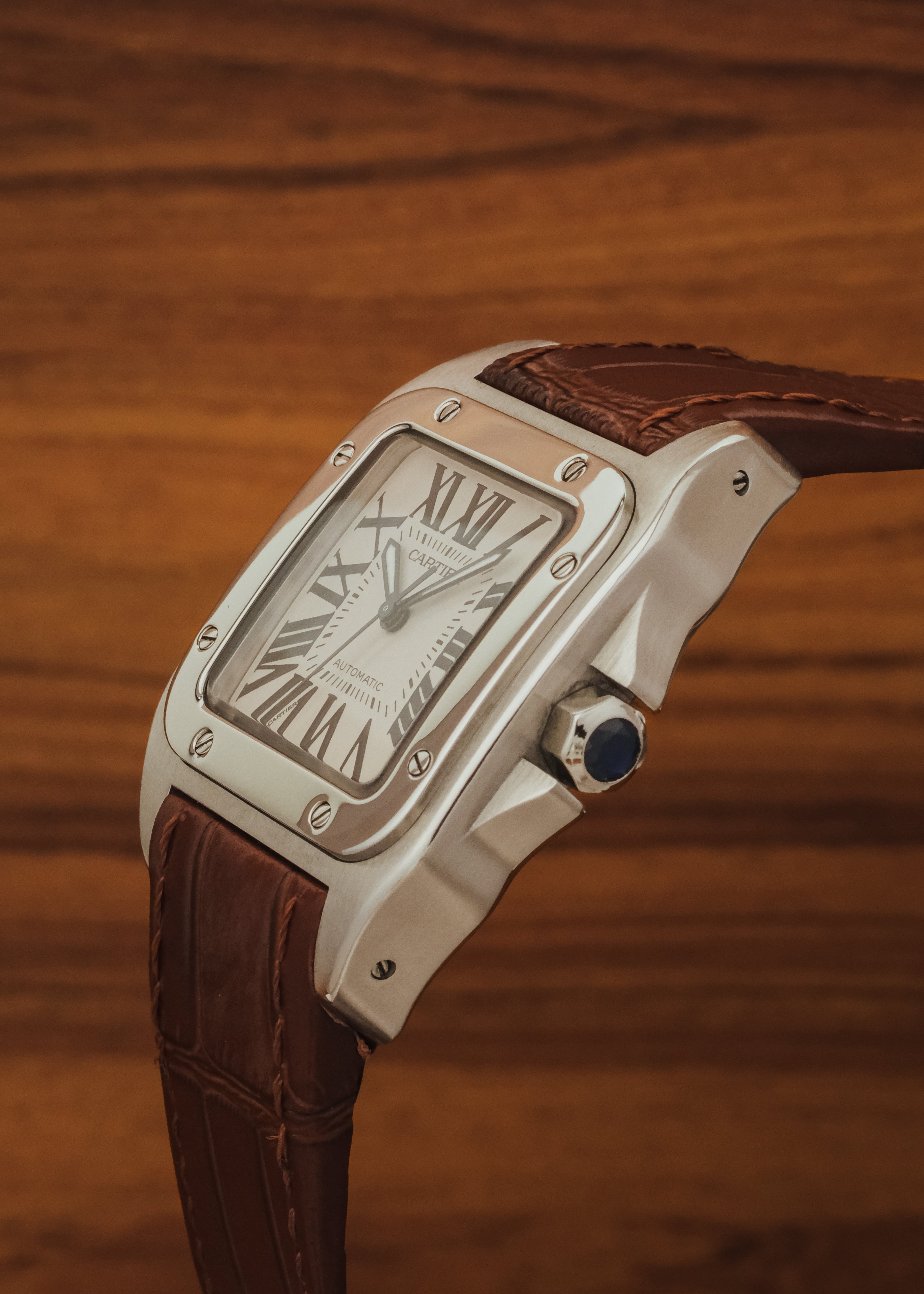 2023 Cartier Santos 100 (Box & Papers)