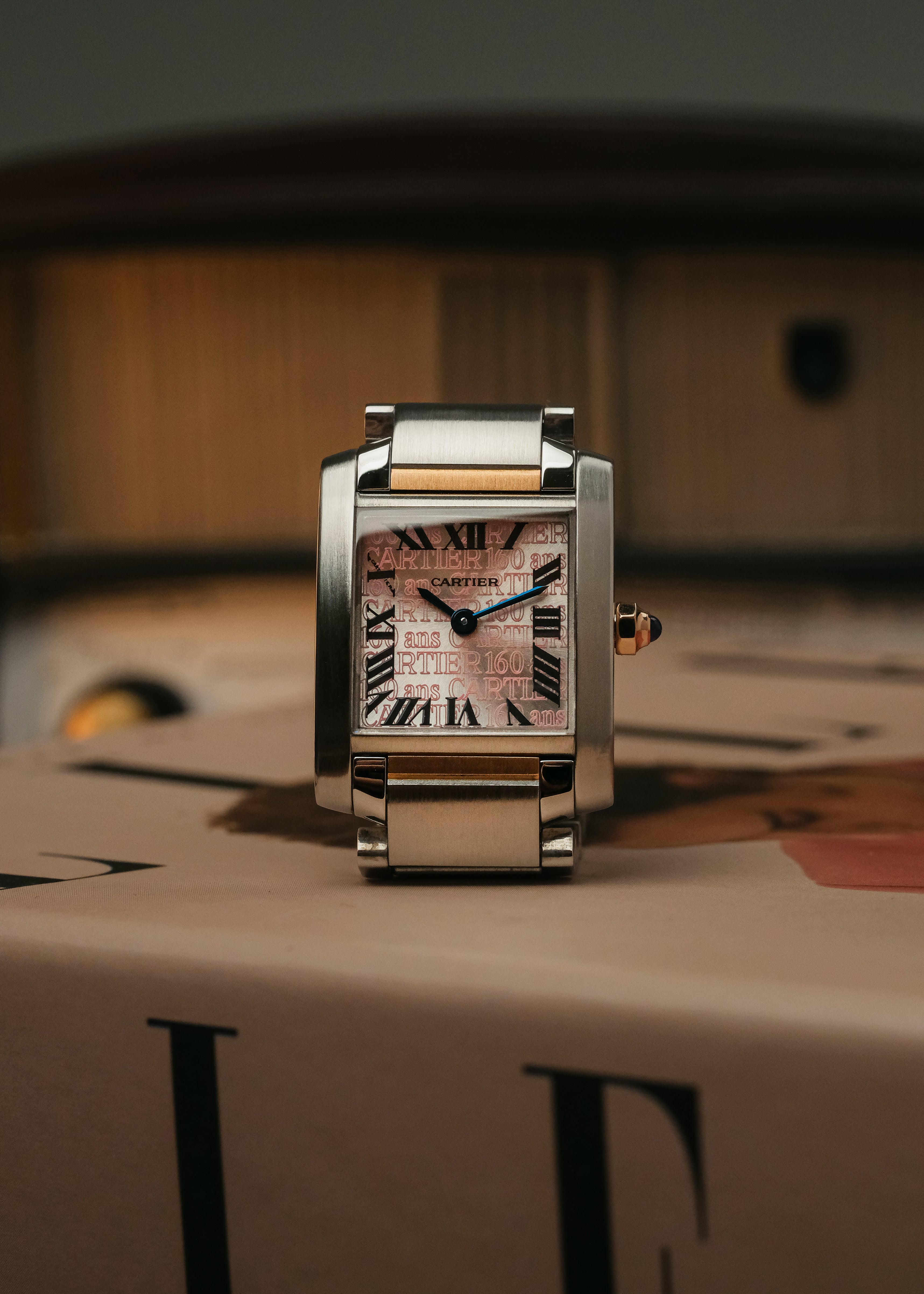 2023 Cartier Tank Francaise "160th Anniv. Ed." (Box & Papers)