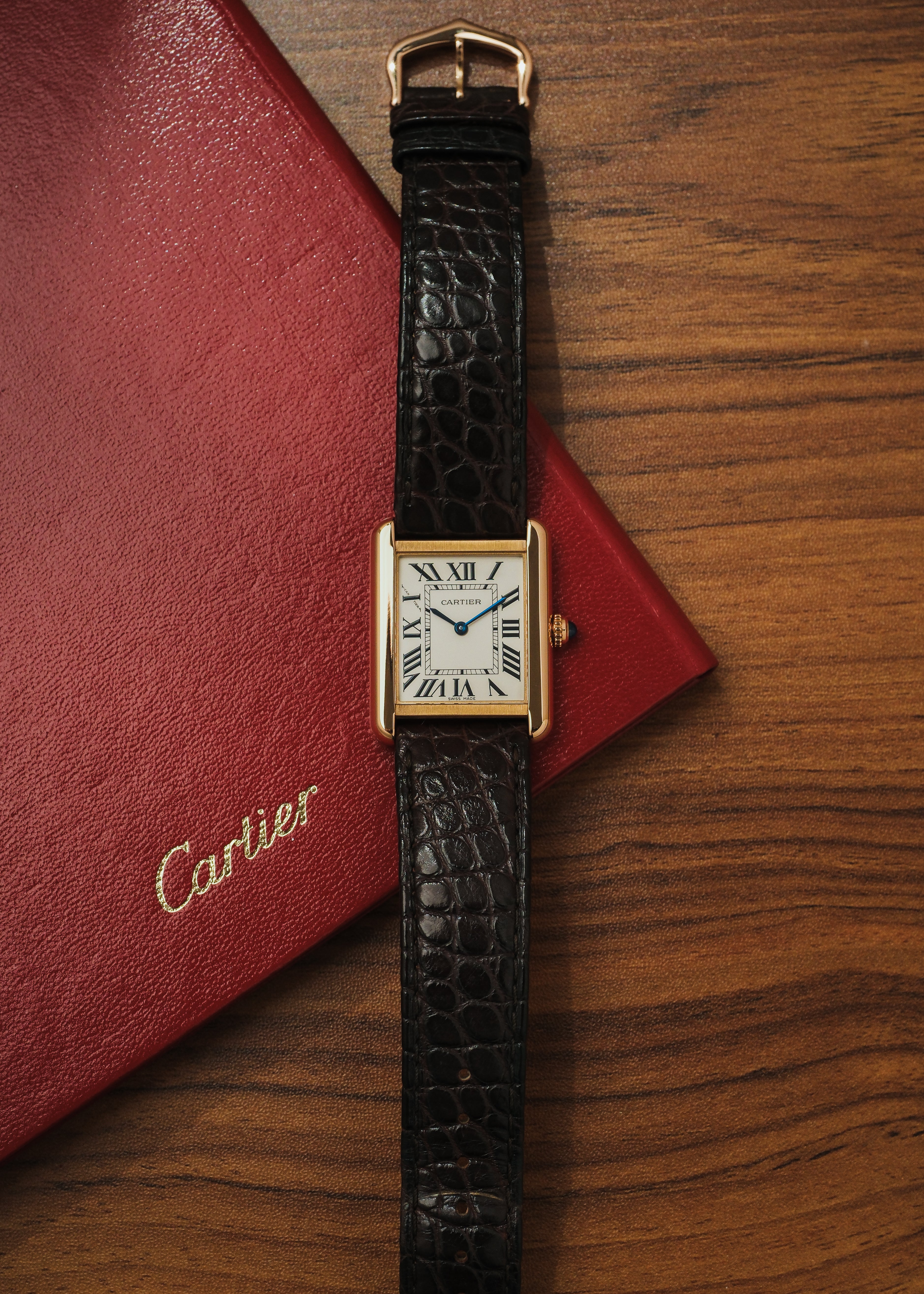 2020 Cartier Tank Solo 18K Gold (Box & Papers)