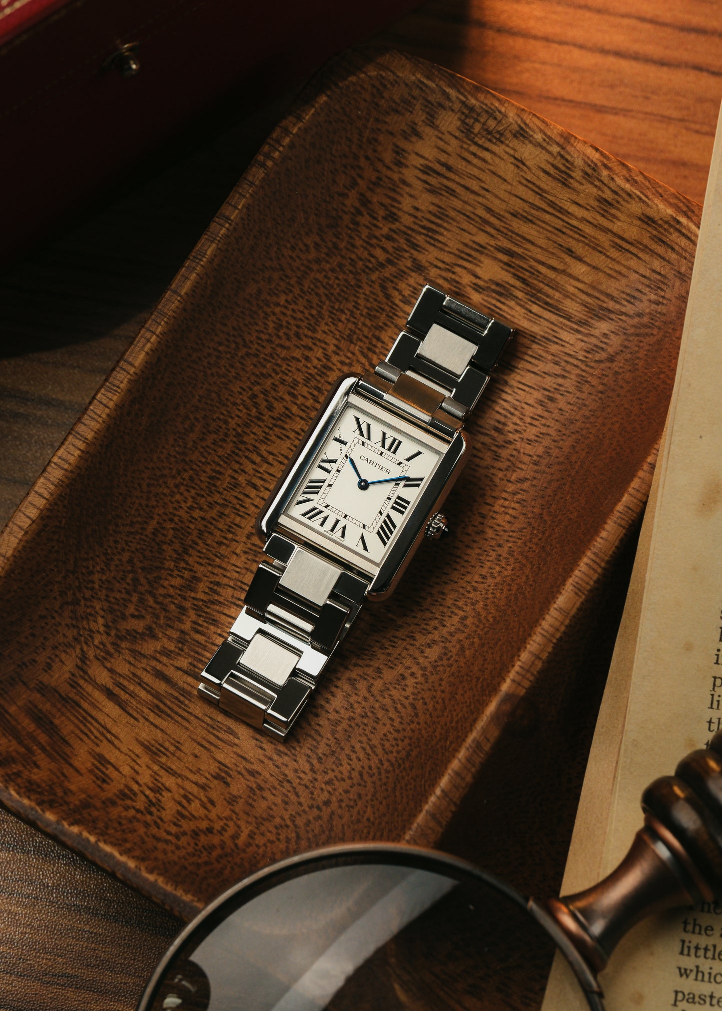 2023 Cartier Tank Solo (Box & Papers)