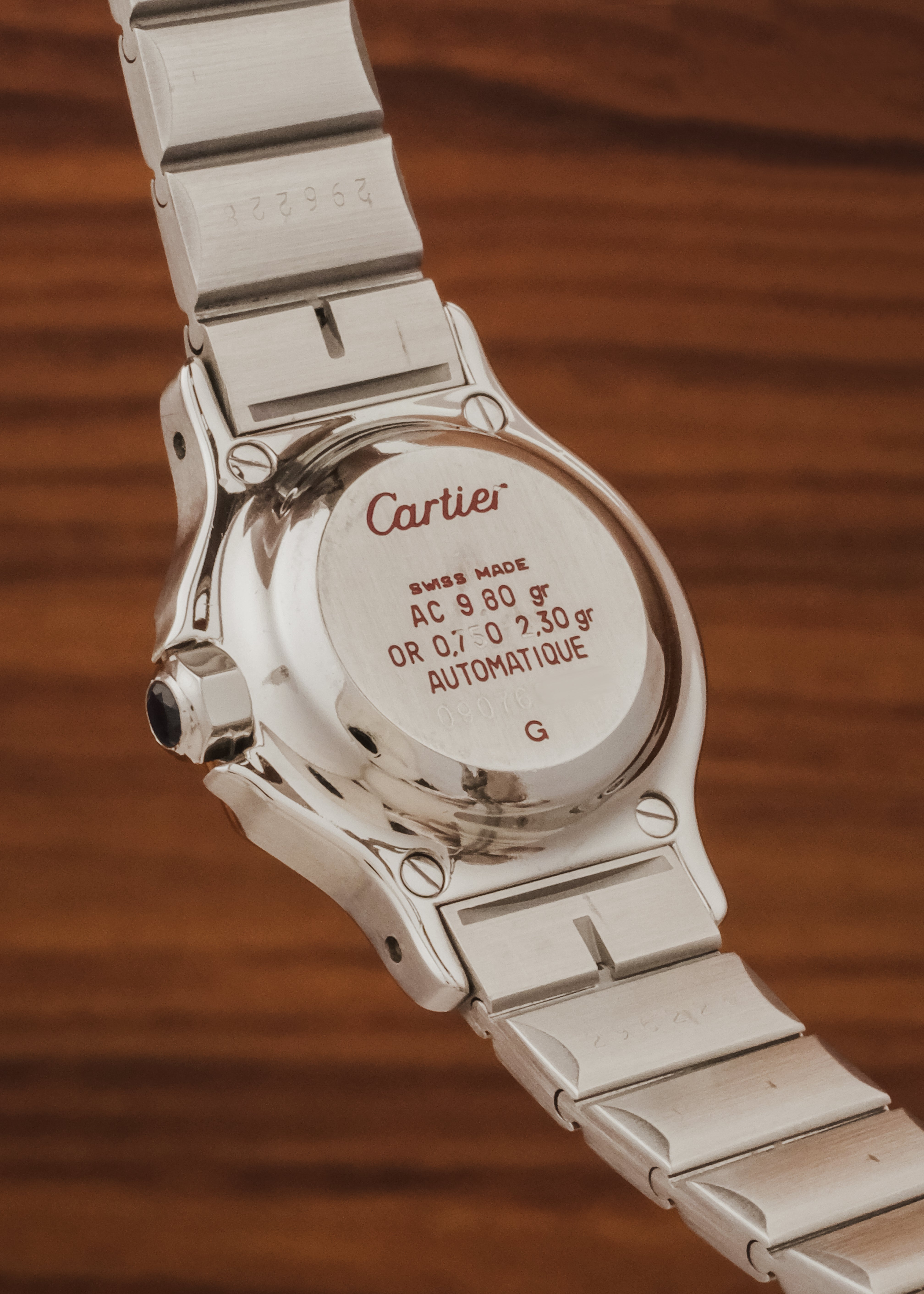 1980s Cartier Santos Octagon (Box & Papers)
