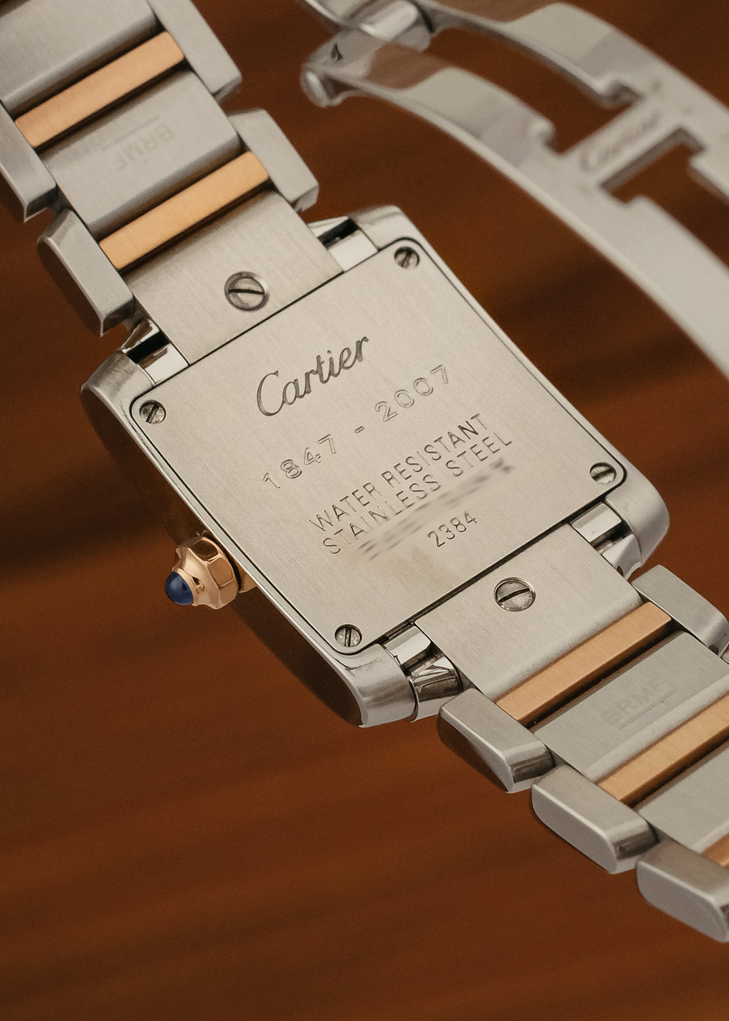 2023 Cartier Tank Francaise "160th Anniv. Ed." (Box & Papers)