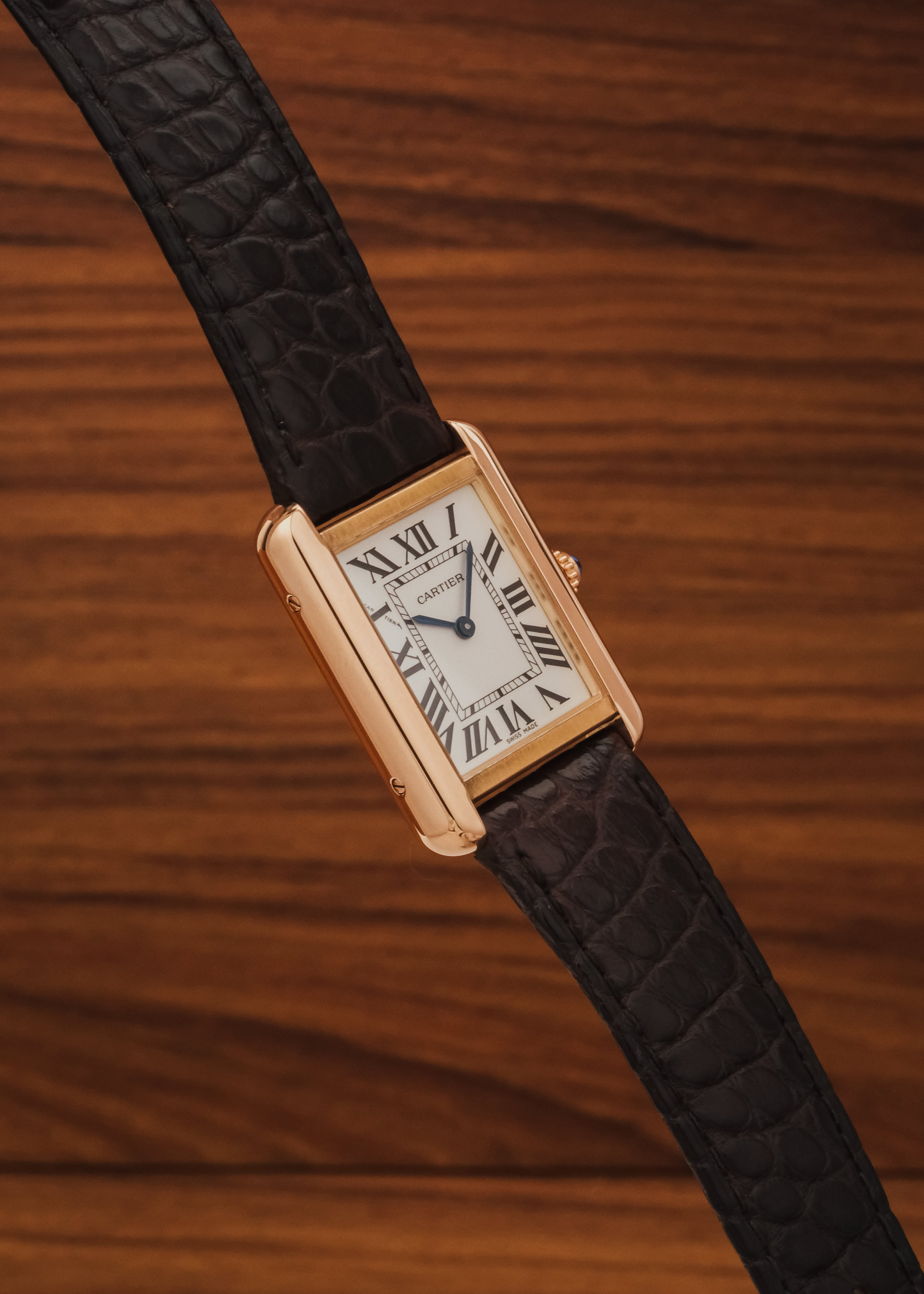2020 Cartier Tank Solo 18K Gold (Box & Papers)