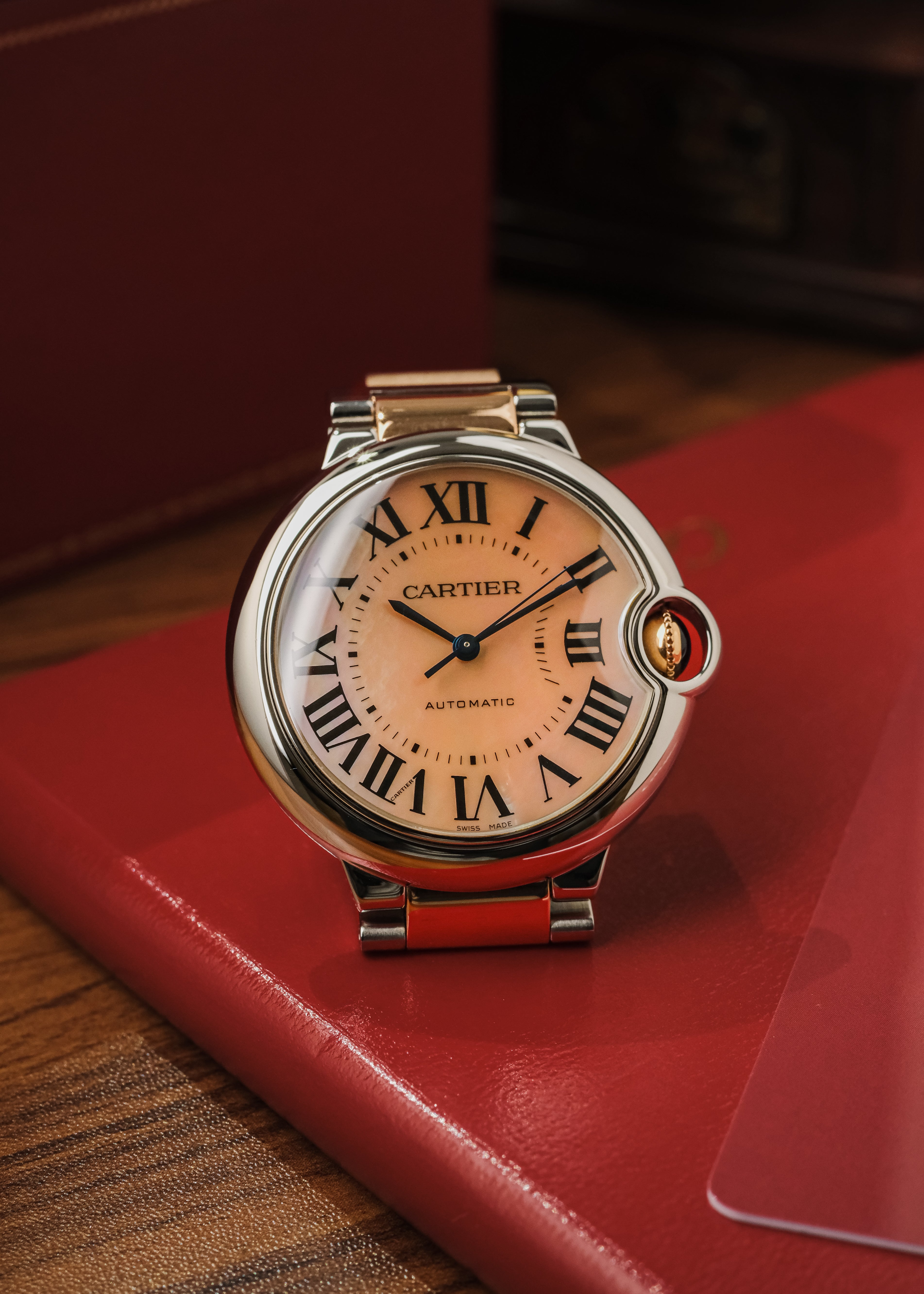 2024 Cartier Ballon Bleu "Mother of Pearl" (Box & Papers)