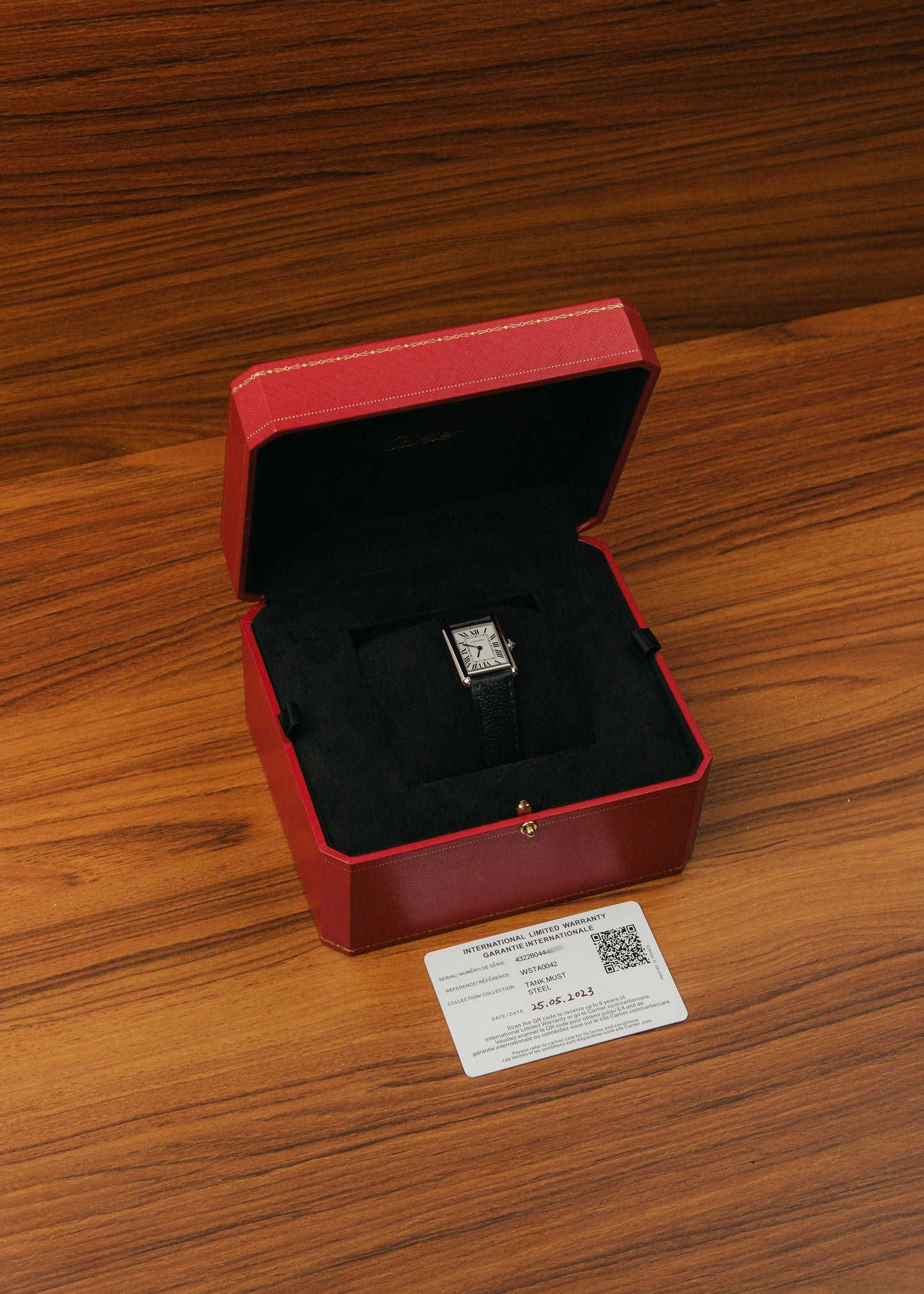 2023 Cartier Tank Must (Box & Papers)