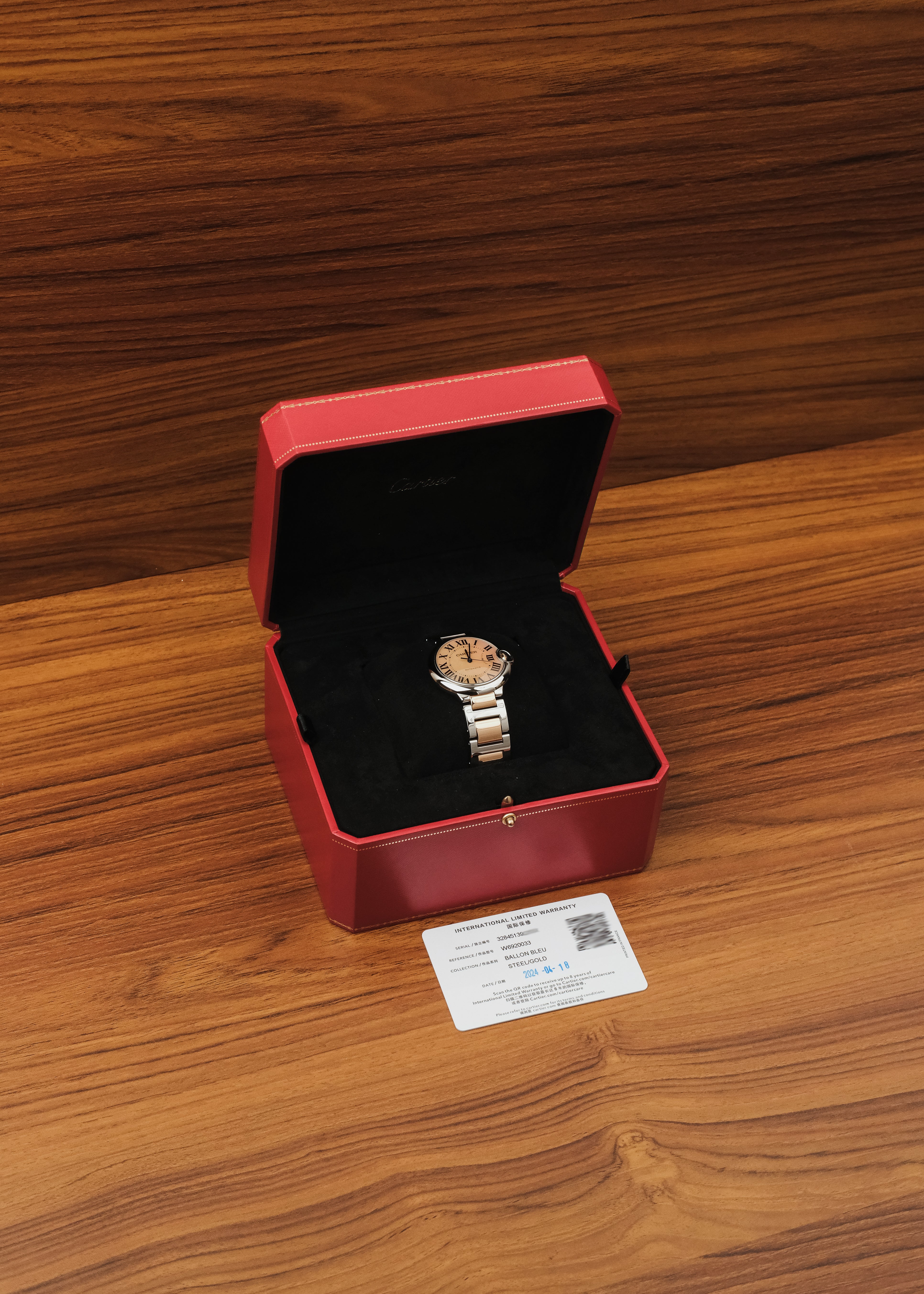 2024 Cartier Ballon Bleu "Mother of Pearl" (Box & Papers)