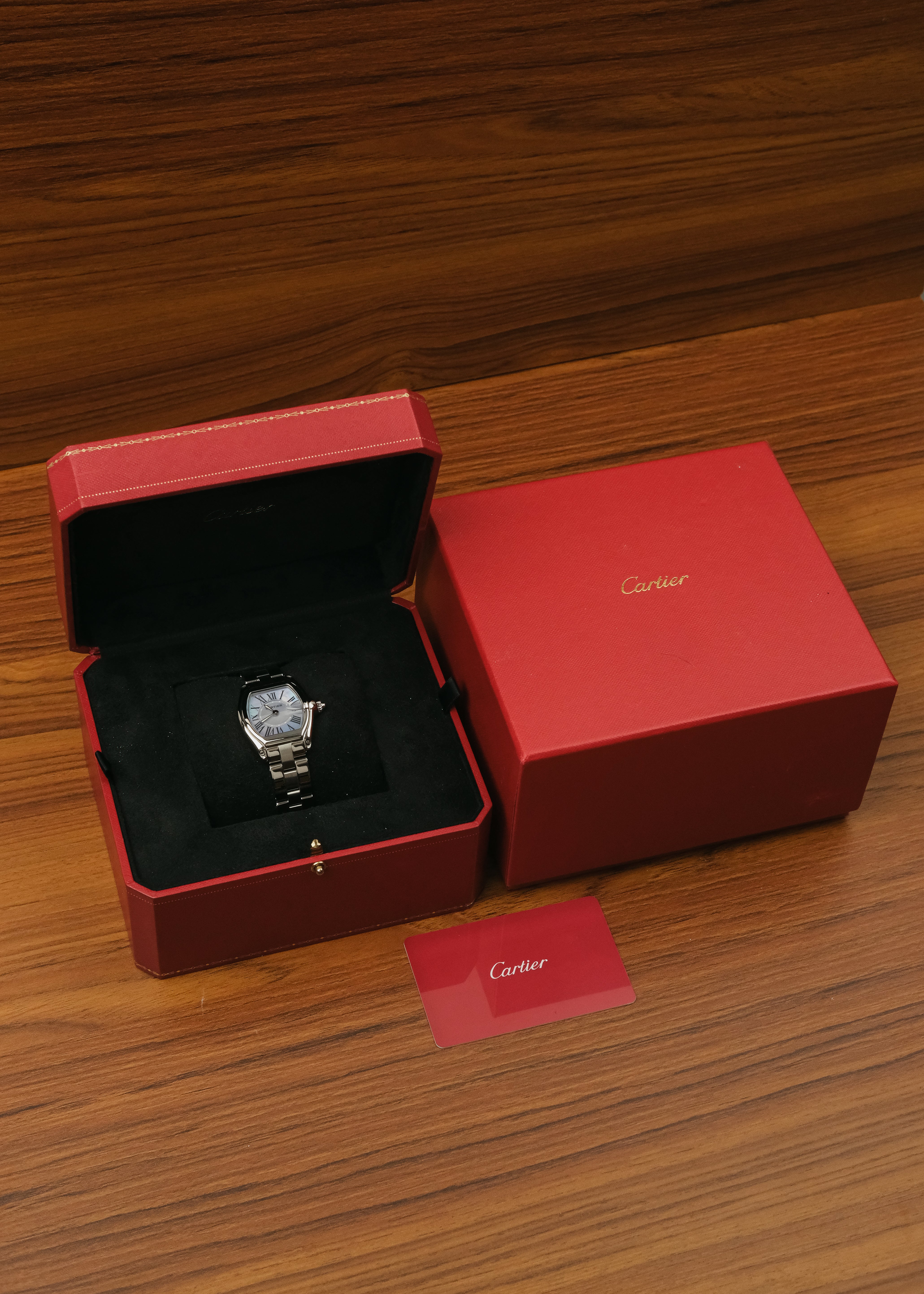 2023 Cartier Roadster "Mother of Pearl" (Box & Papers)