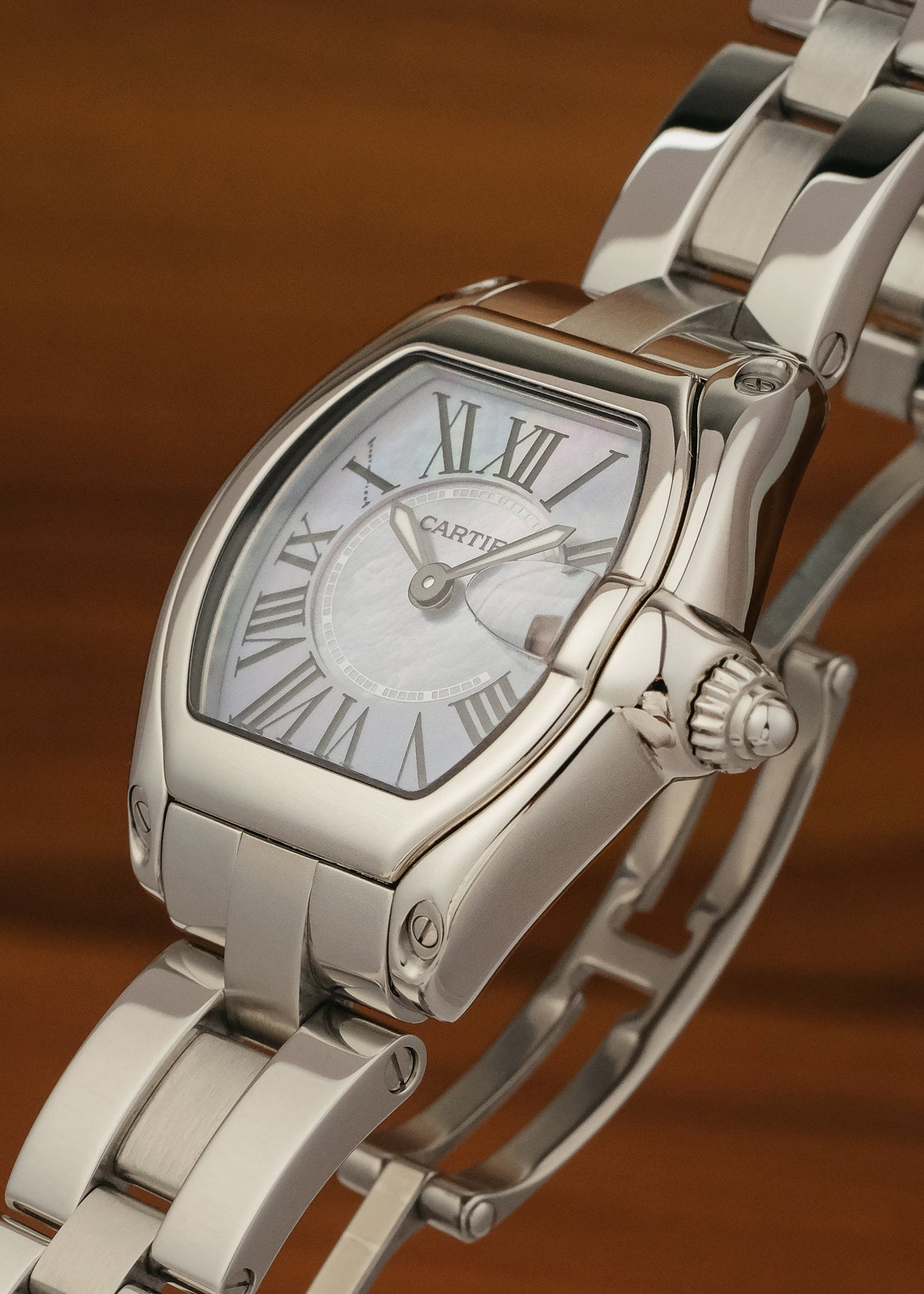 2023 Cartier Roadster "Mother of Pearl" (Box & Papers)
