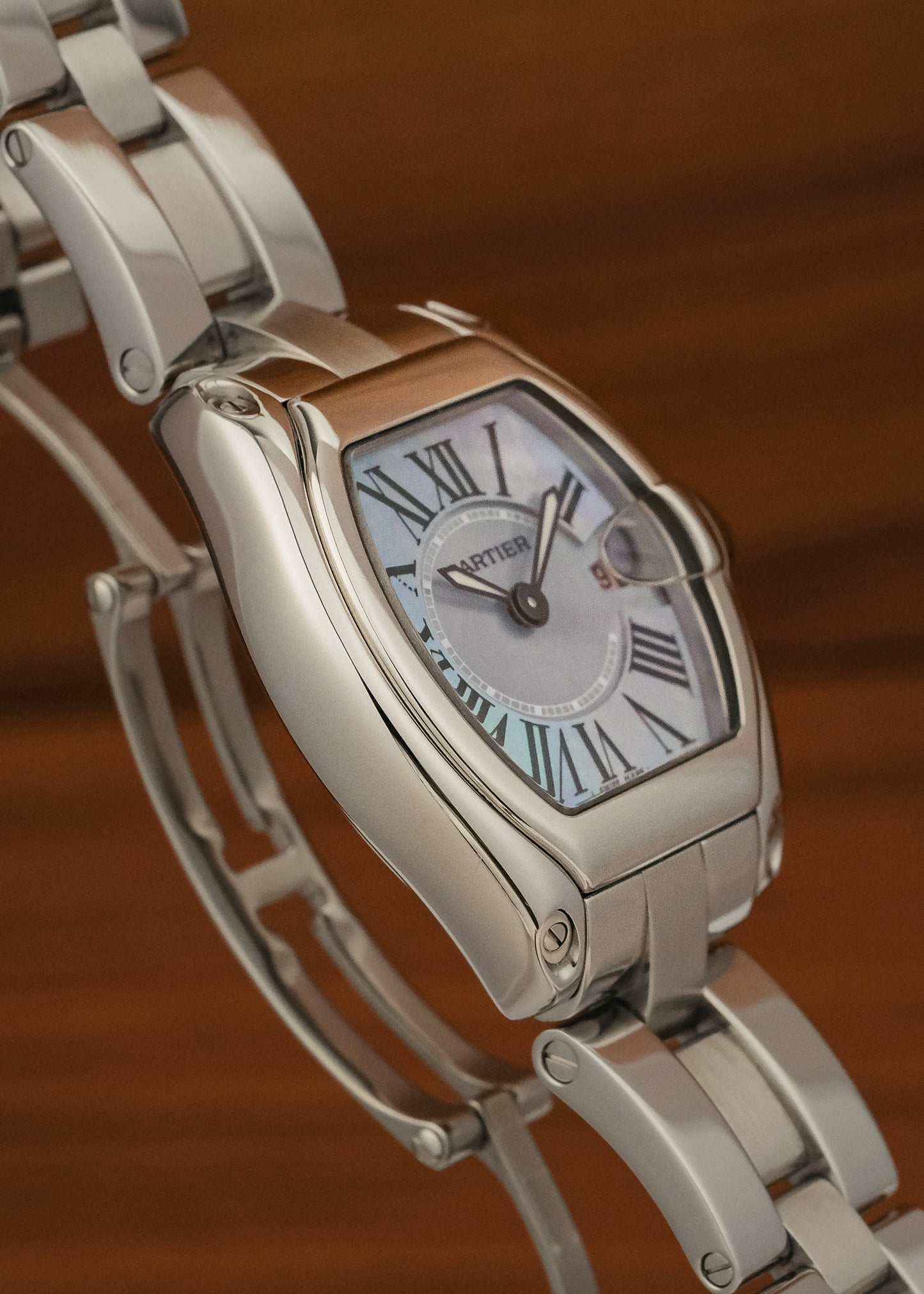 2023 Cartier Roadster "Mother of Pearl" (Box & Papers)