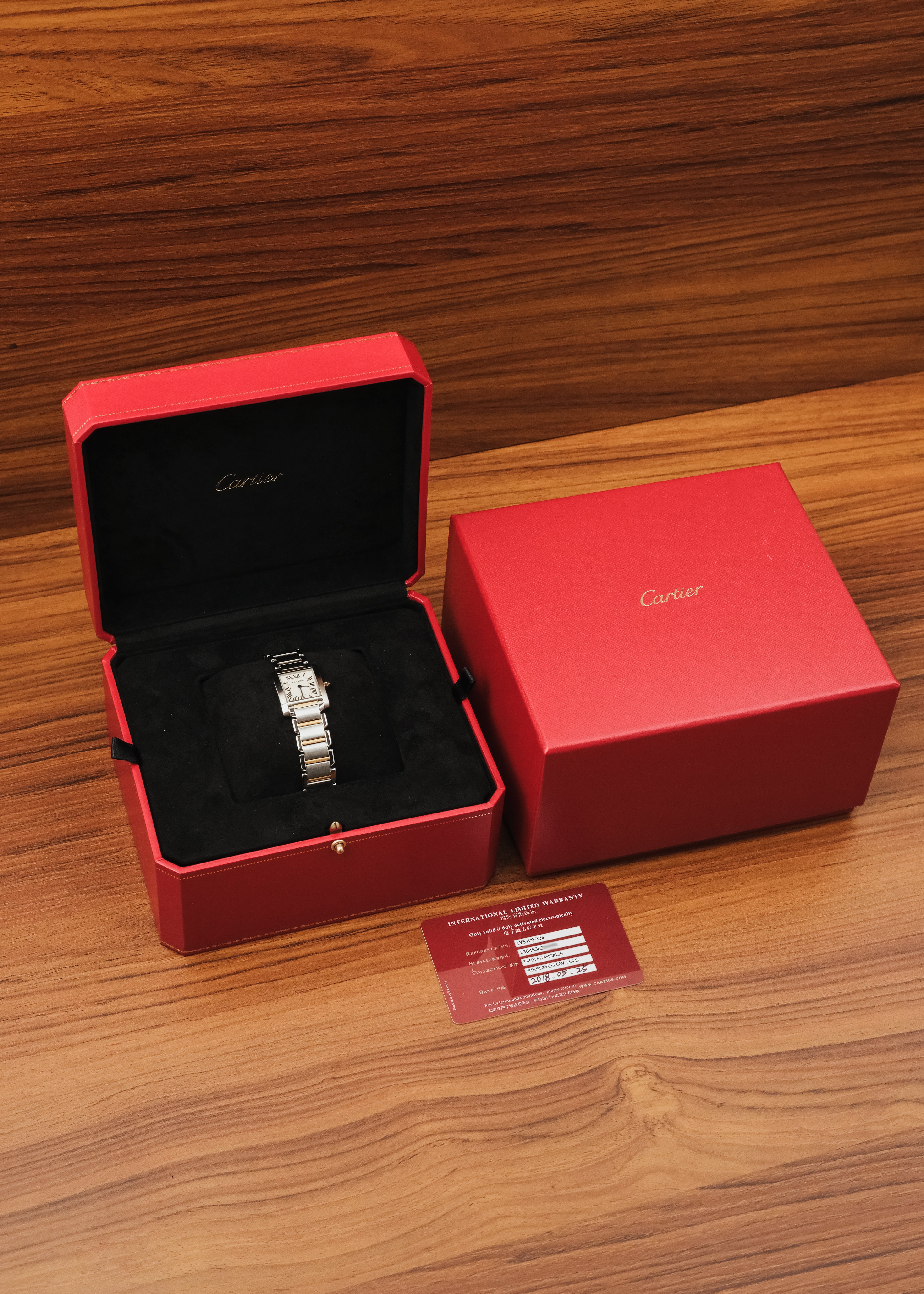 2018 Cartier Tank Francaise (Box & Papers)