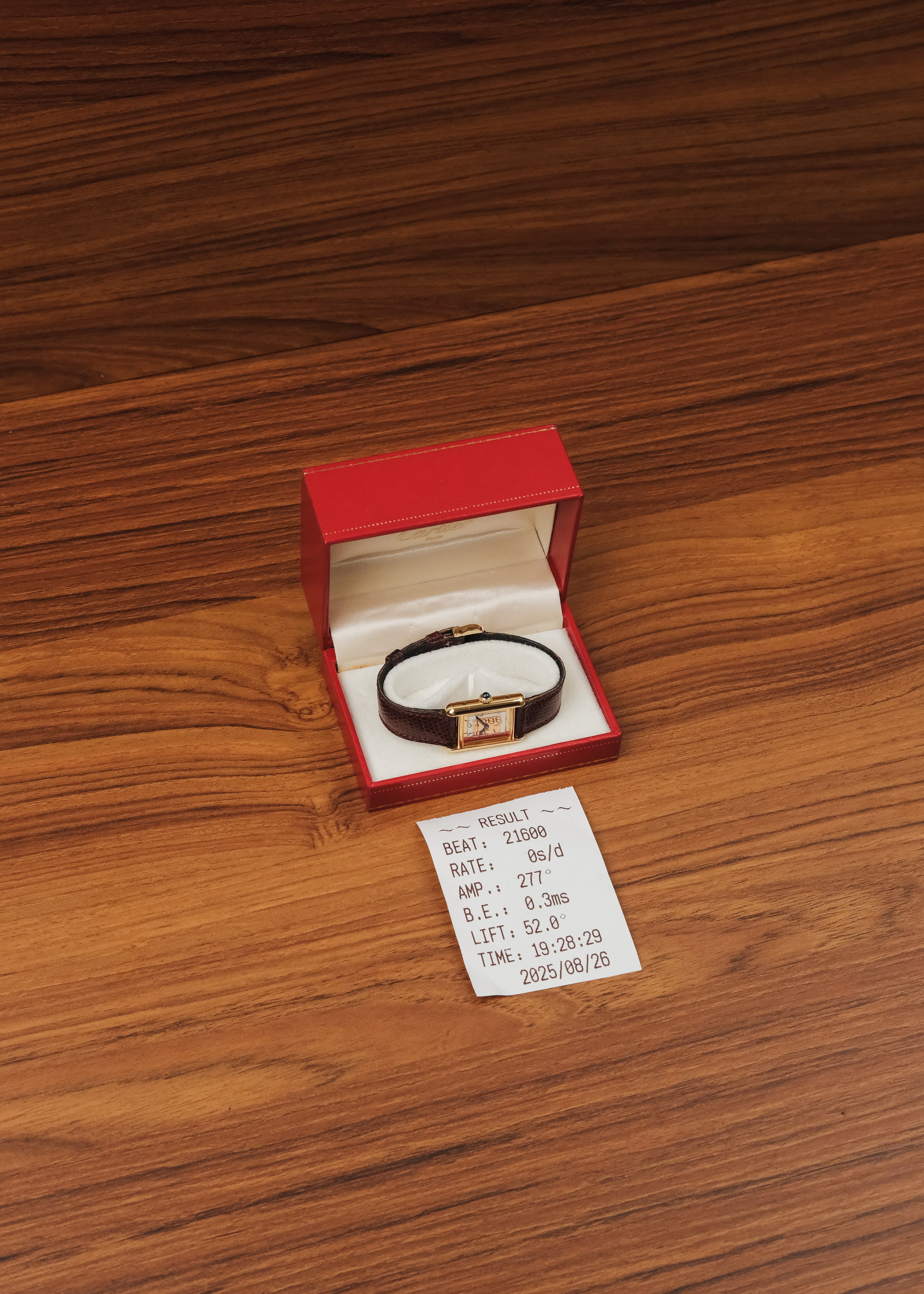 1980s Must De Cartier Tank (Box)