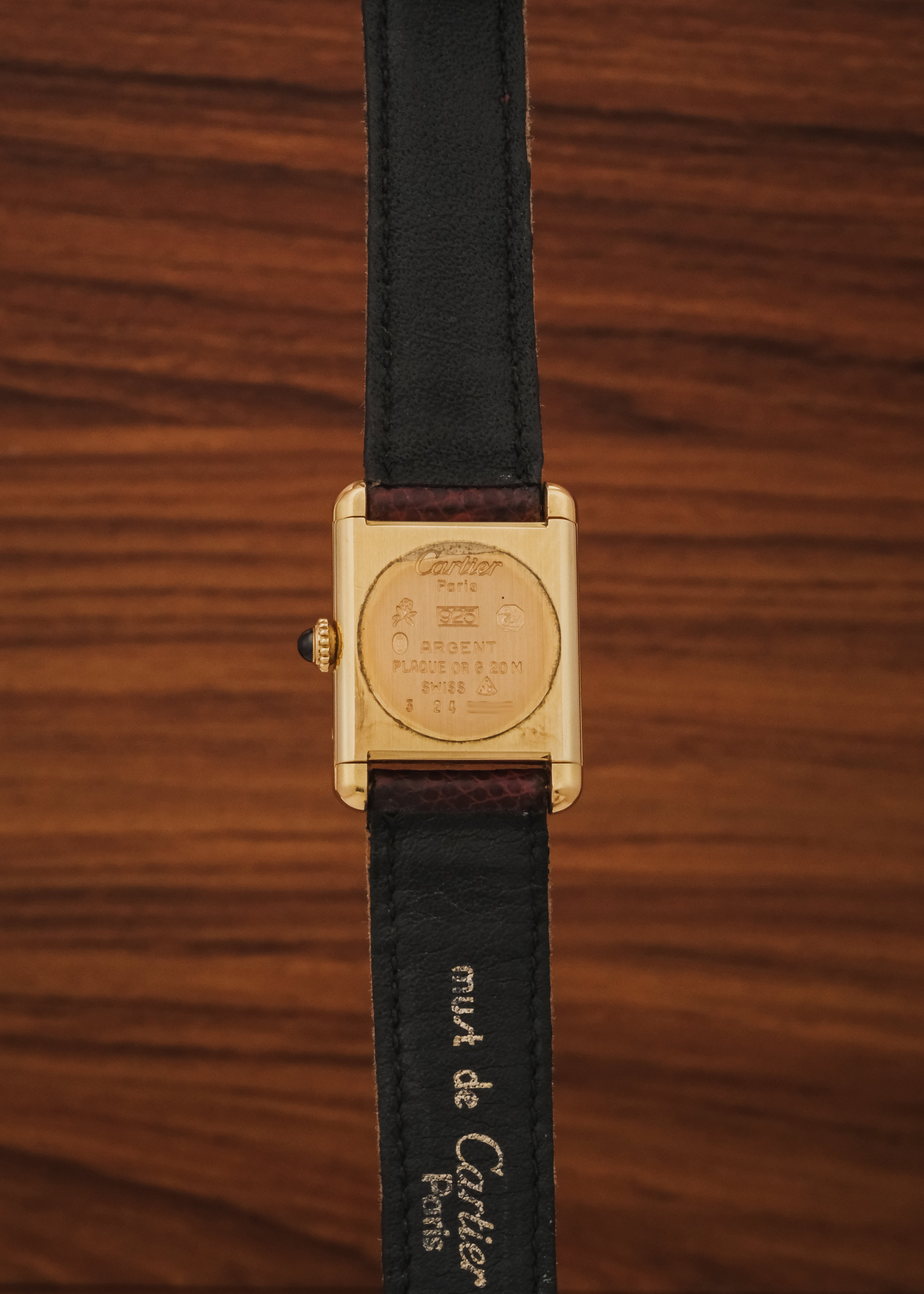 1980s Must De Cartier Tank (Box)