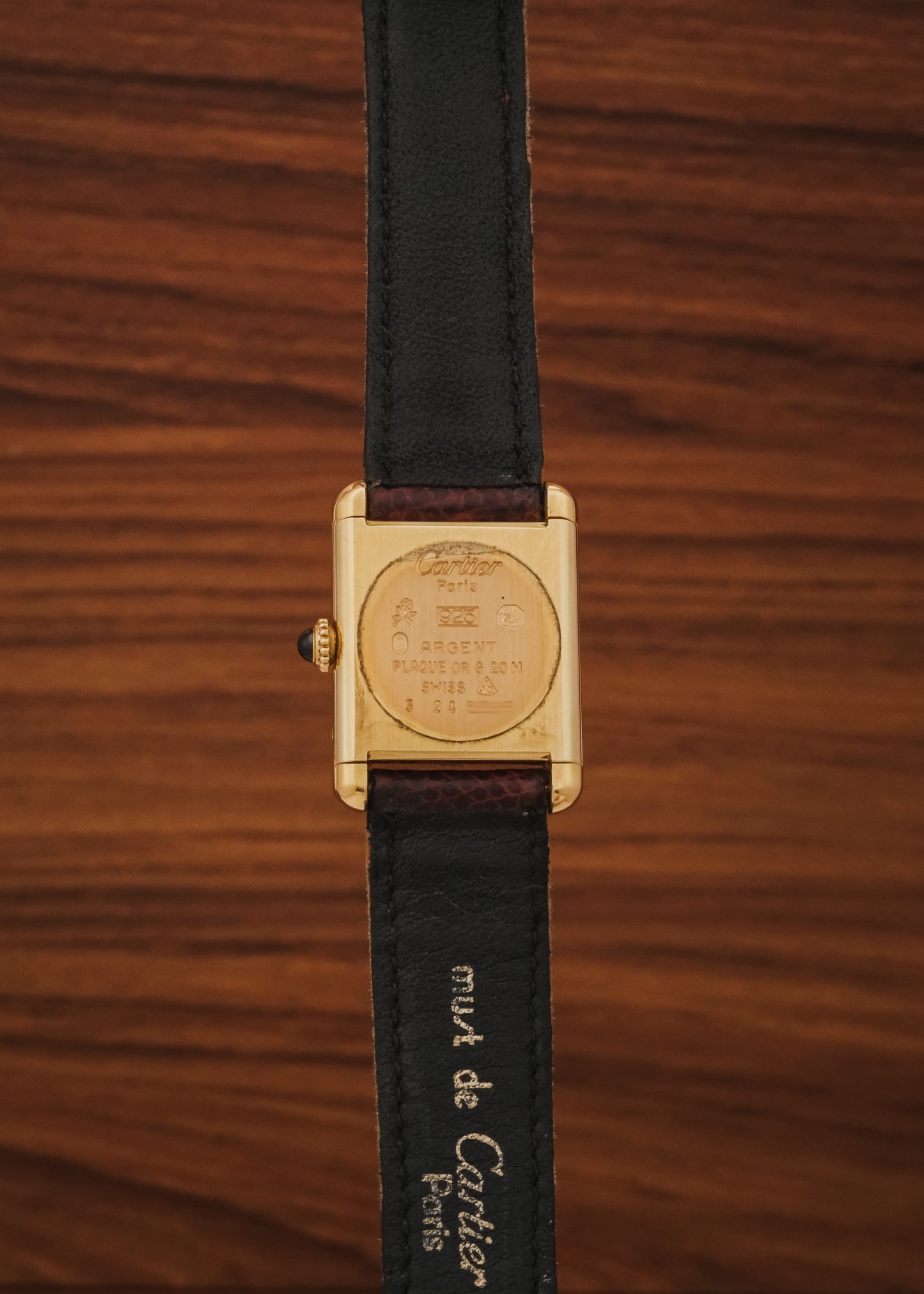 1980s Must De Cartier Tank (Box)