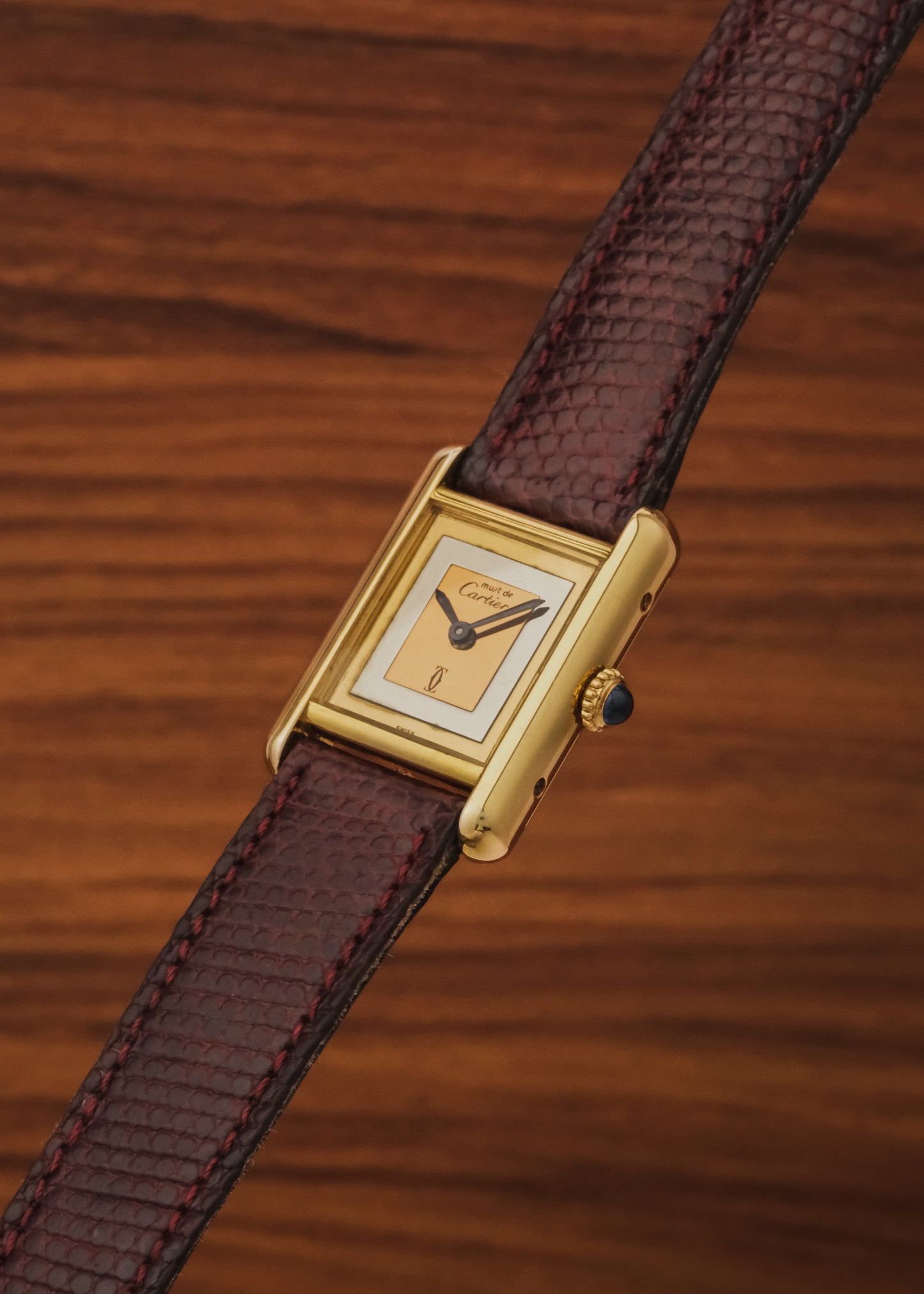 1980s Must De Cartier Tank (Box)