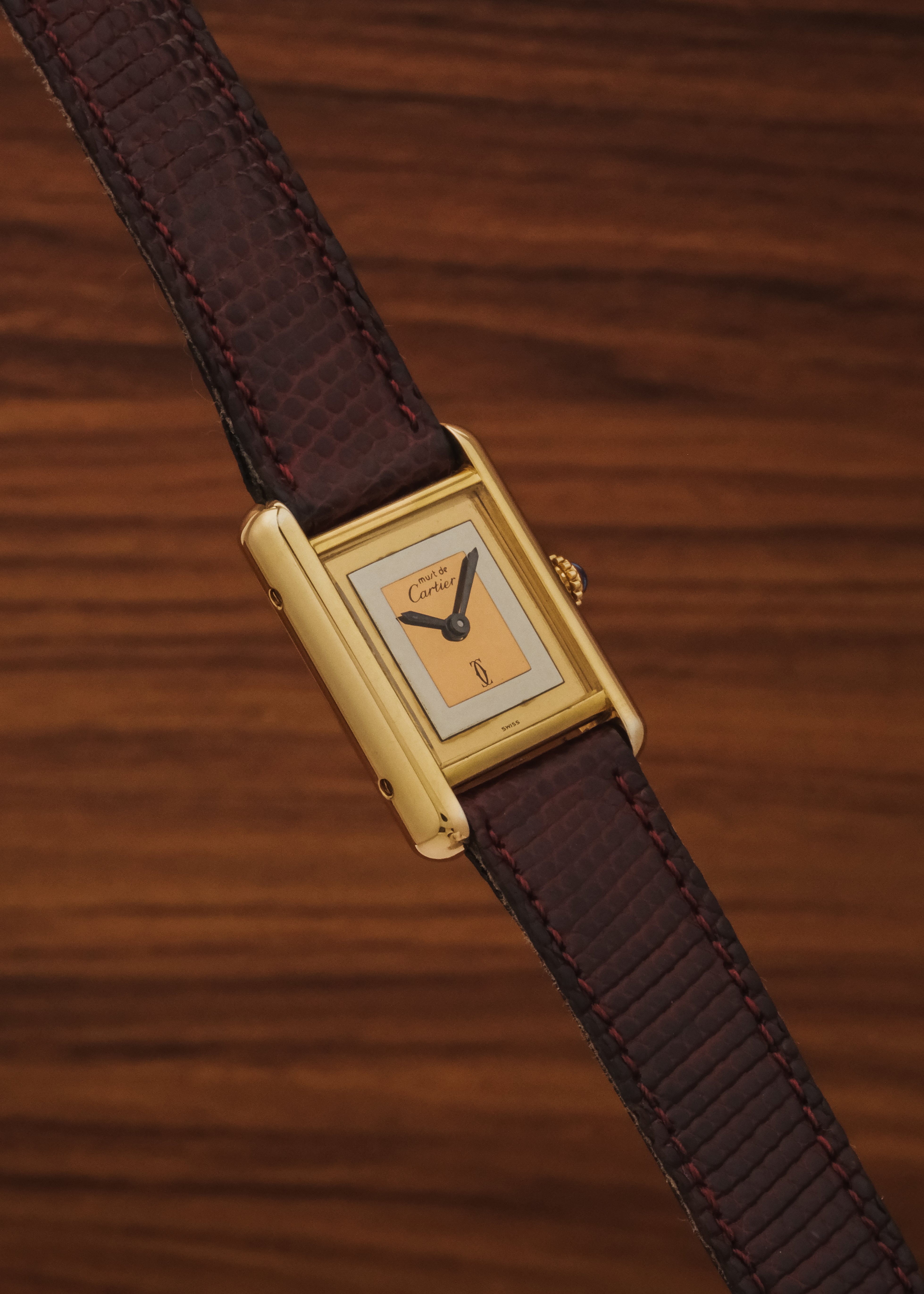 1980s Must De Cartier Tank (Box)