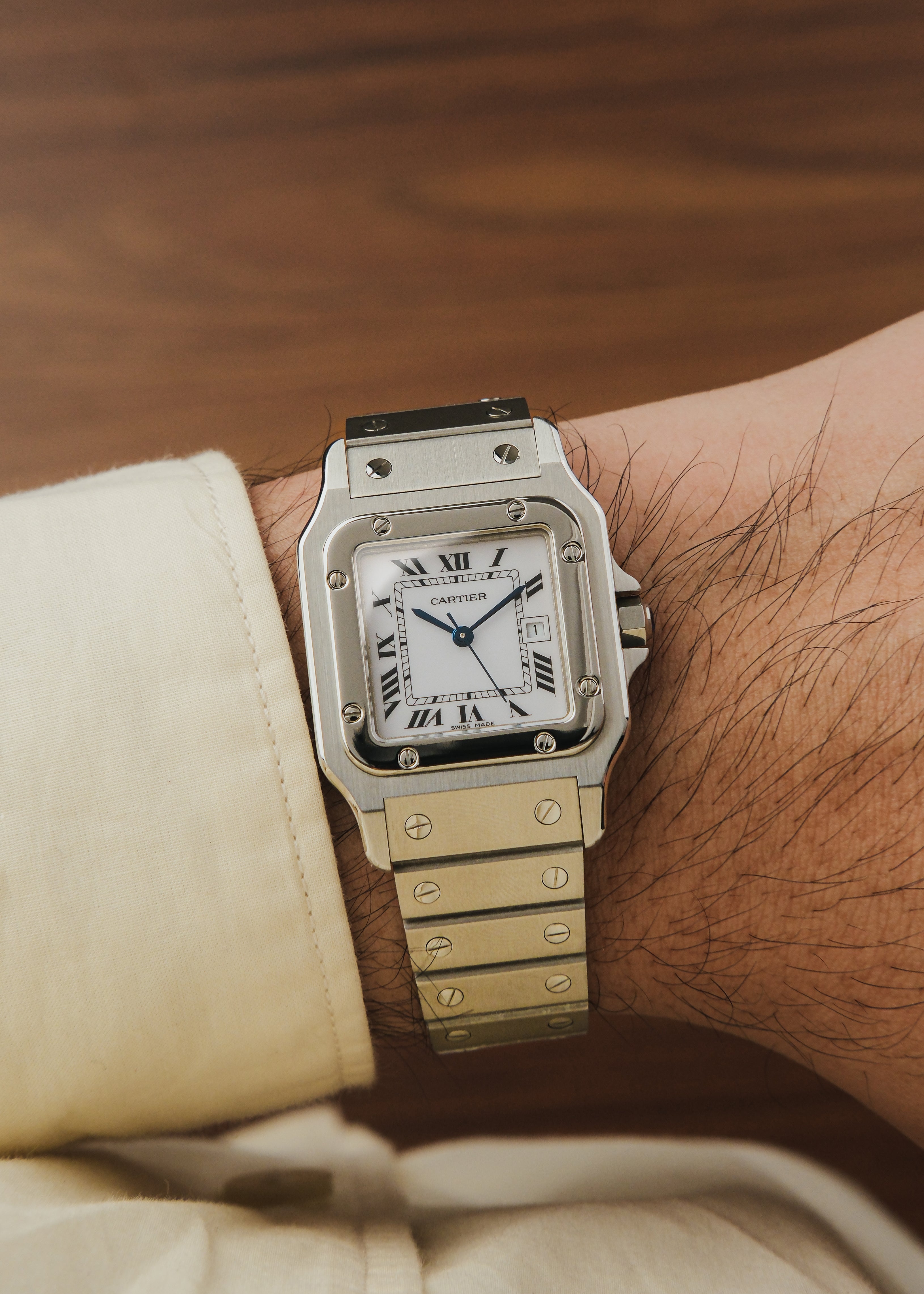1980s Cartier Santos Carree (Box)