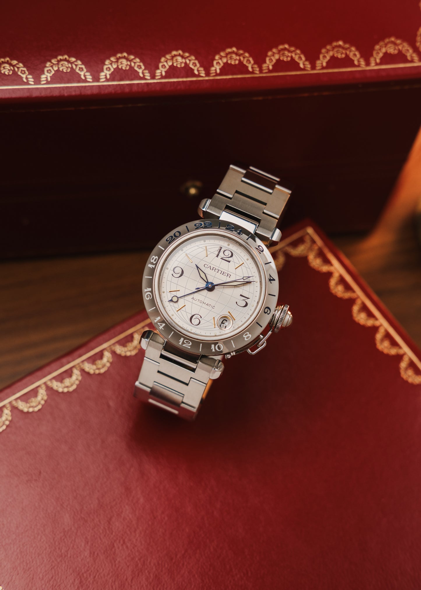 2005 Cartier Pasha GMT