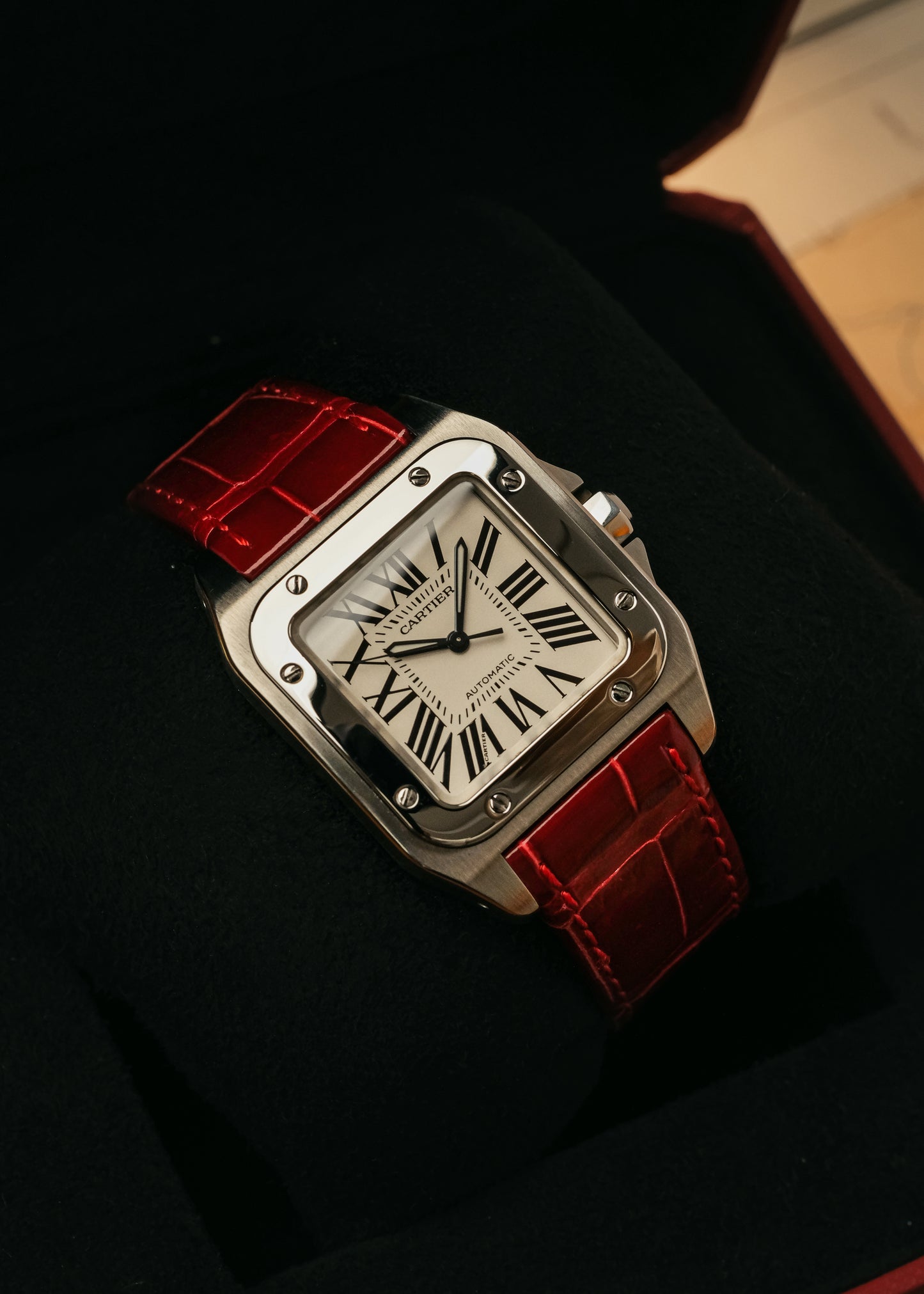 2023 Cartier Santos 100 (Box & Papers)