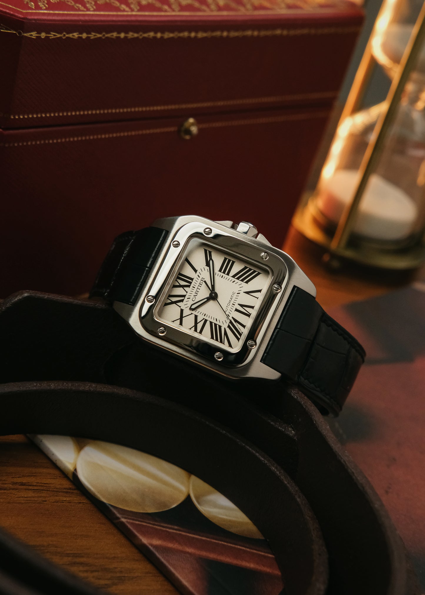 2023 Cartier Santos 100 (Box & Papers)
