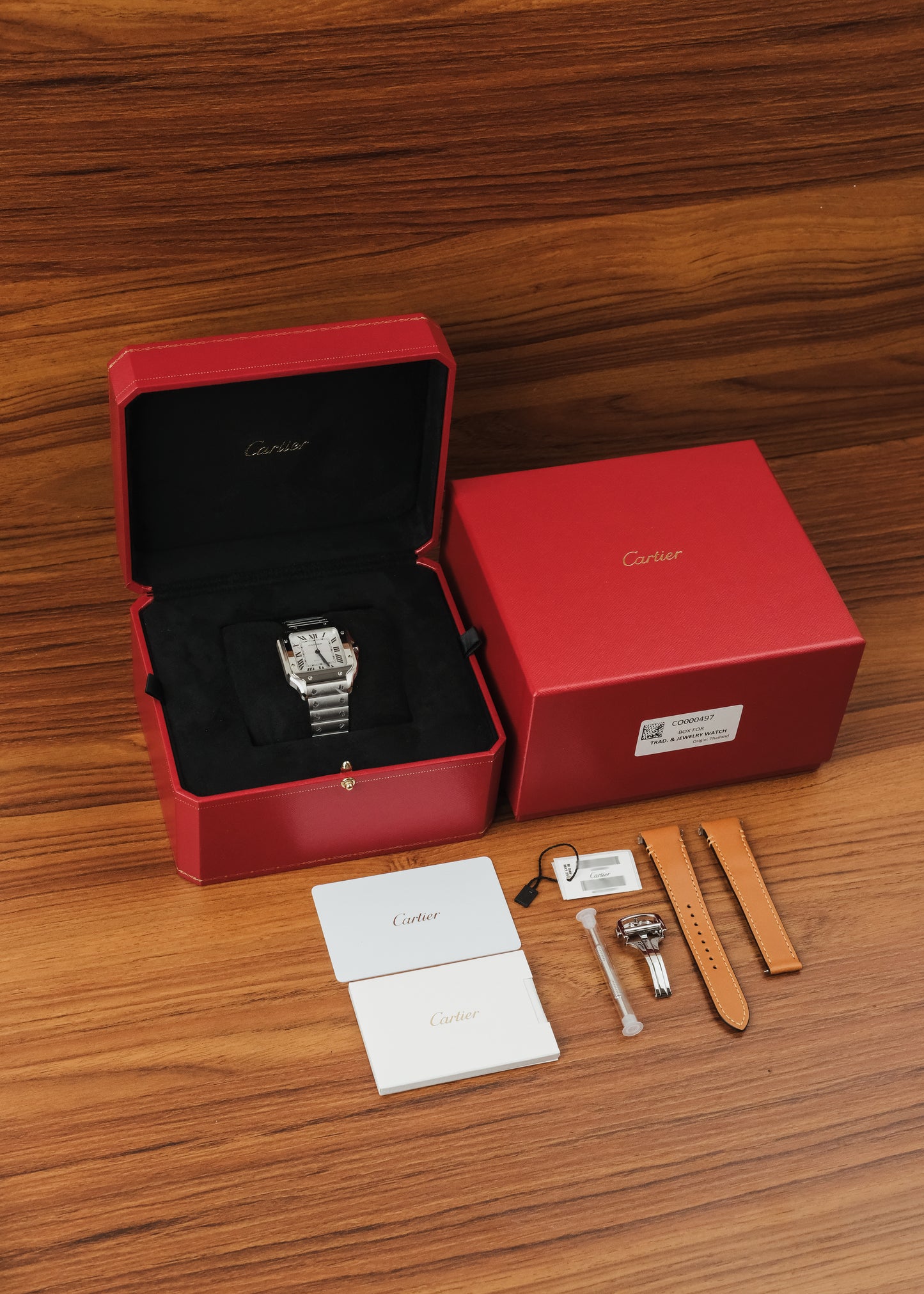 2025 Cartier Santos Medium (Box & Papers) *Brand New*