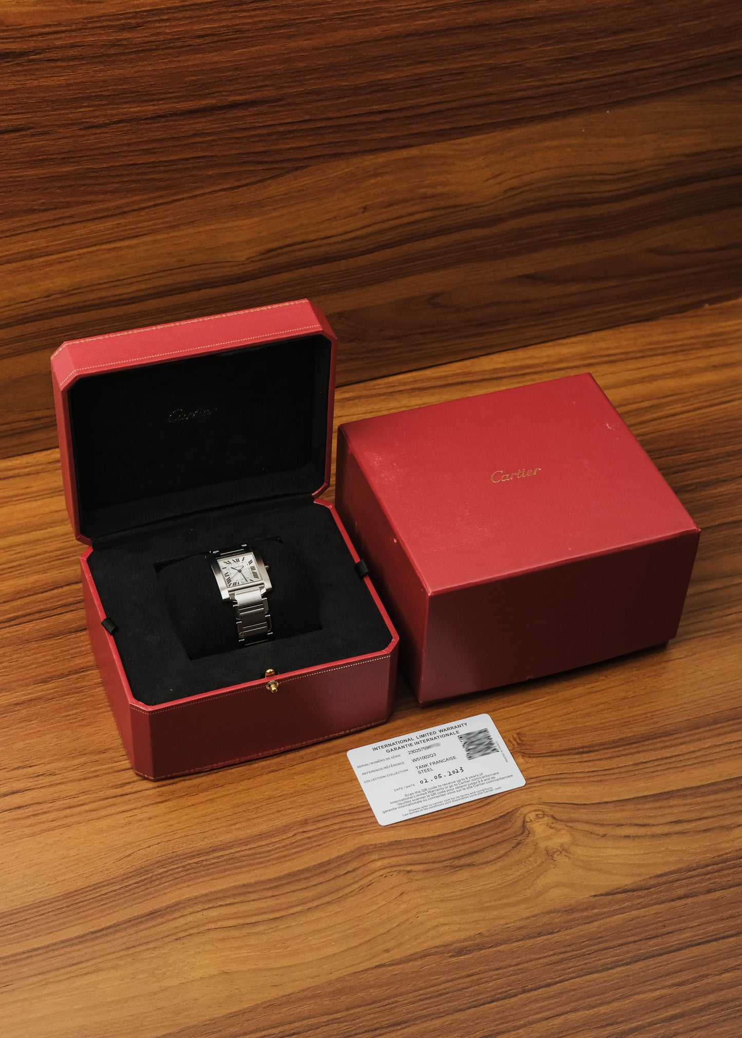 2023 Cartier Tank Francaise (Box & Papers)