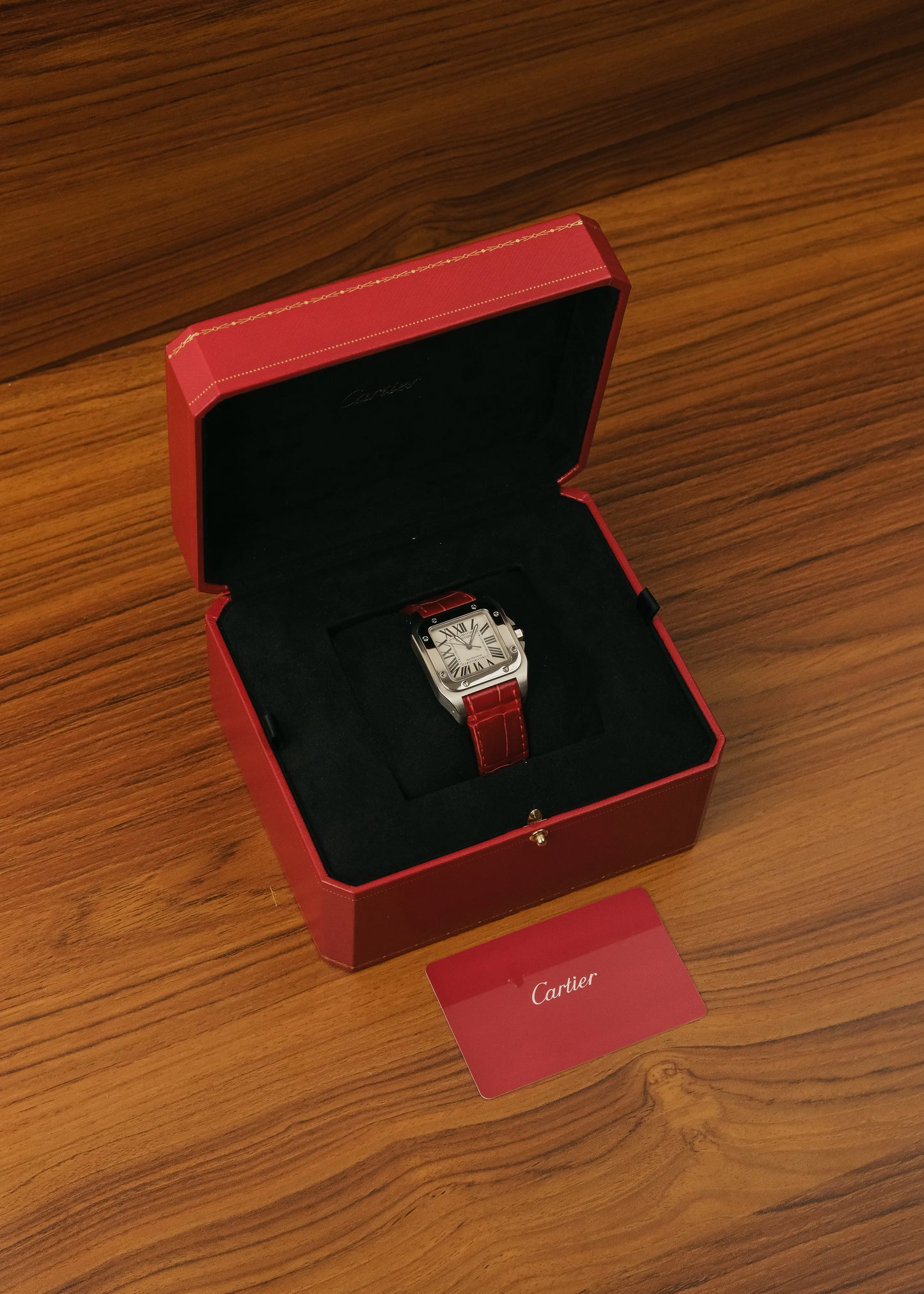 2023 Cartier Santos 100 (Box & Papers)