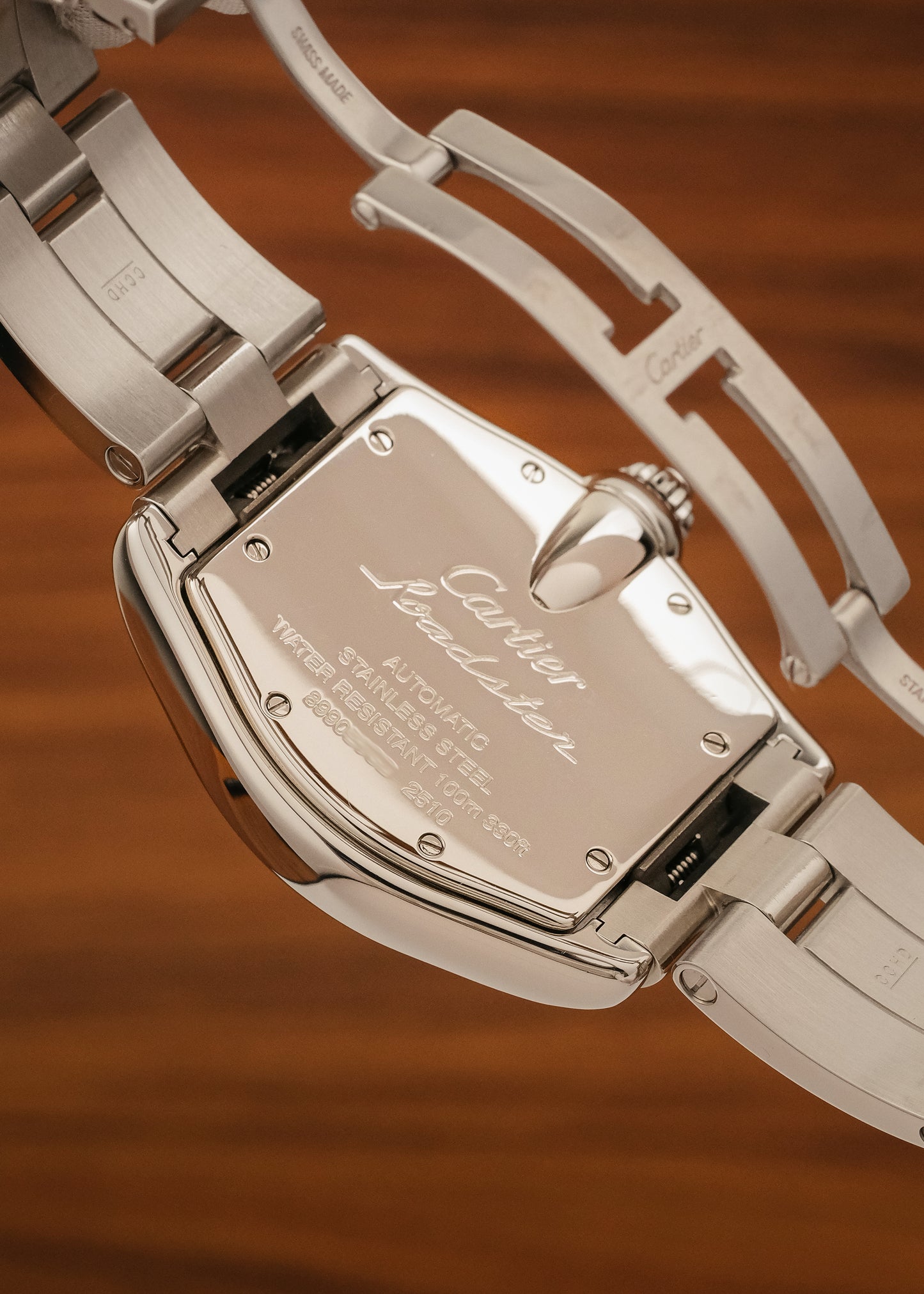 2024 Cartier Roadster w/ Aftermarket Diamond Setting (Box & Papers)