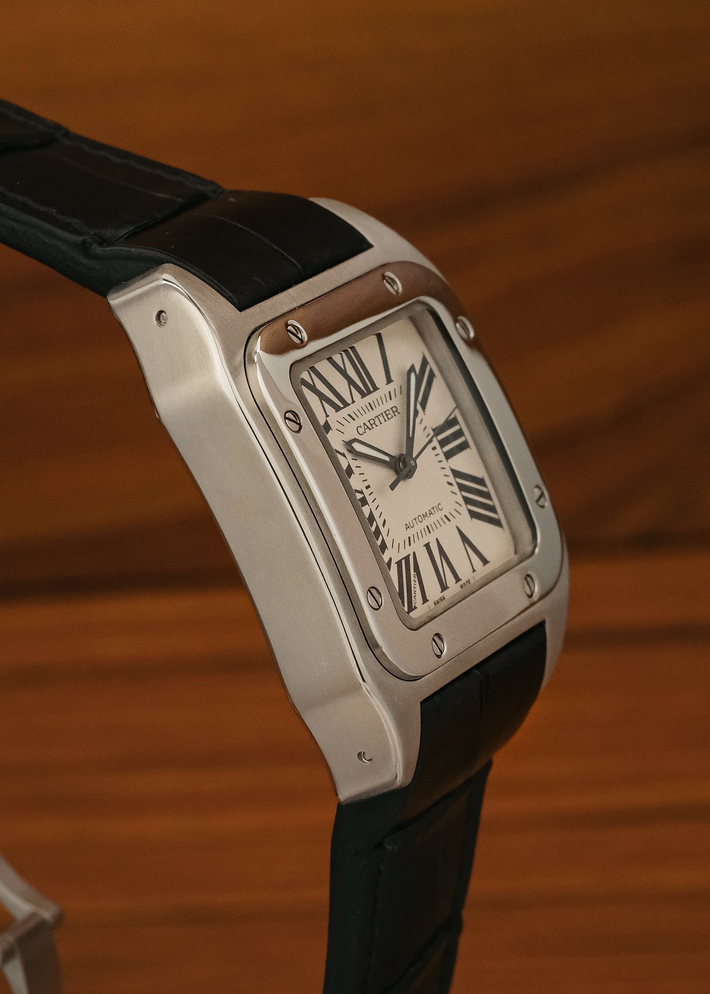 2023 Cartier Santos 100 (Box & Papers)